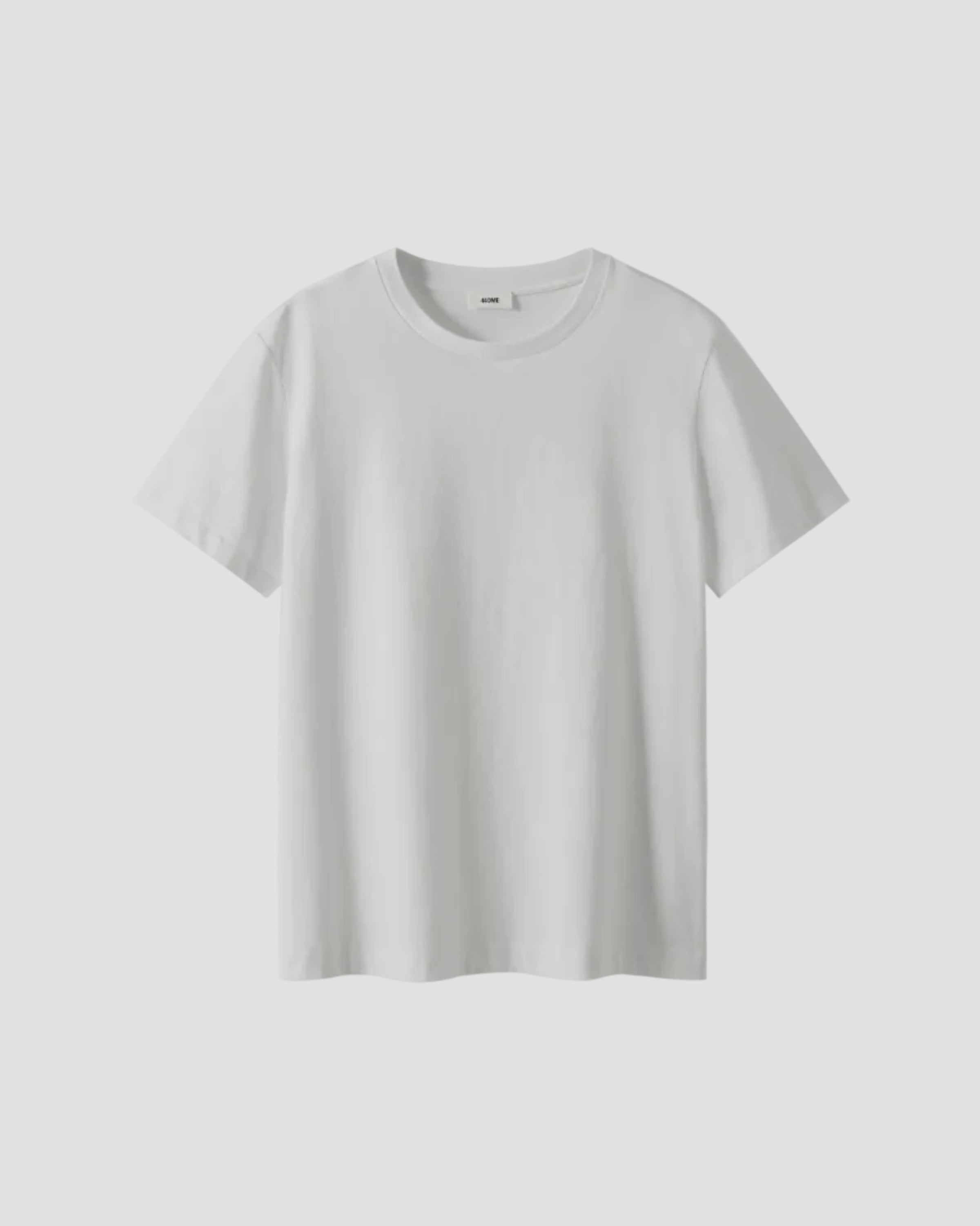 Essential Cotton Short Sleeve Tee - Luxury Basic T-Shirt | 440ME