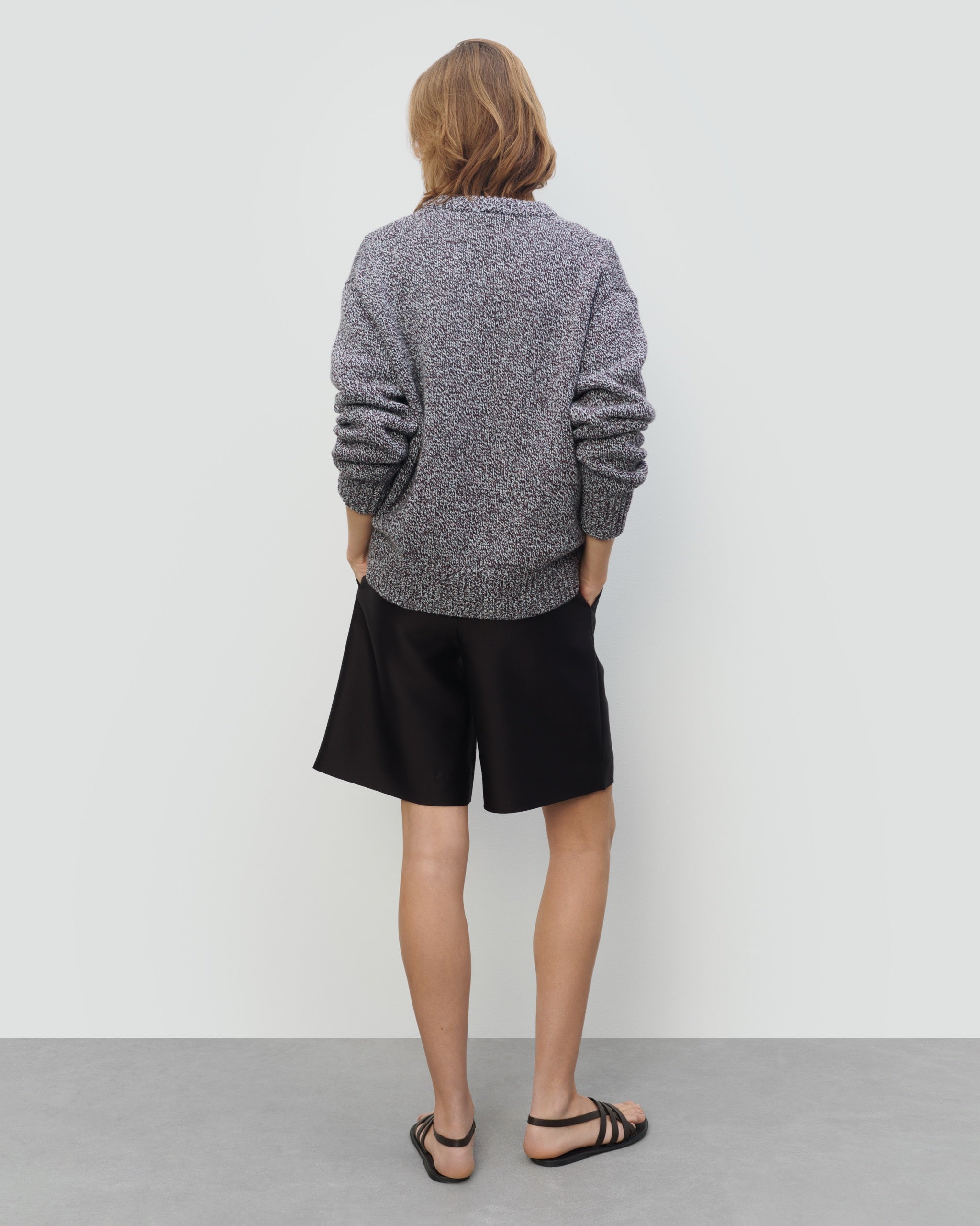 COTTON WOOL CREWNECK