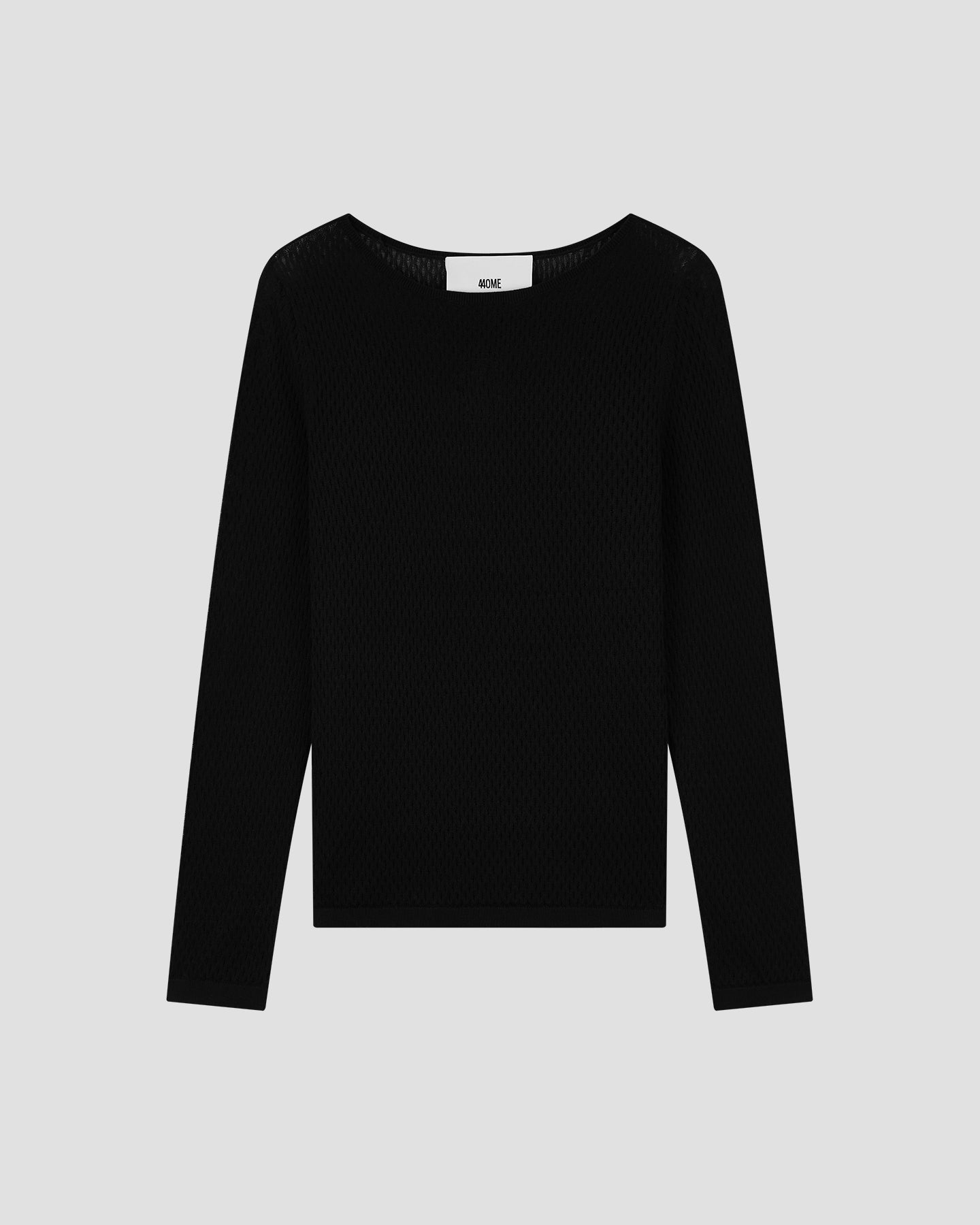 COTTON MESH LONGSLEEVE