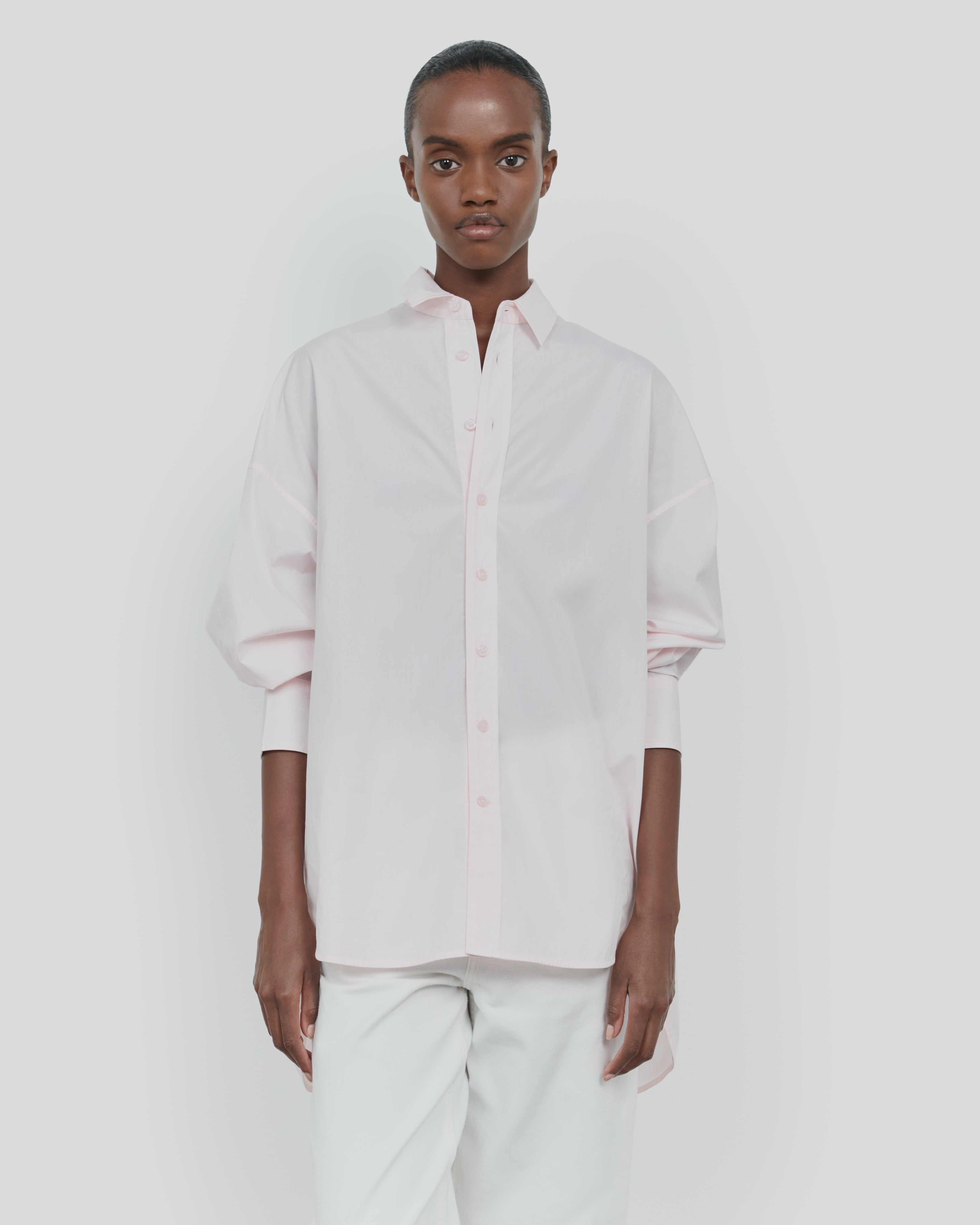 OVERSIZED COTTON BUTTON DOWN