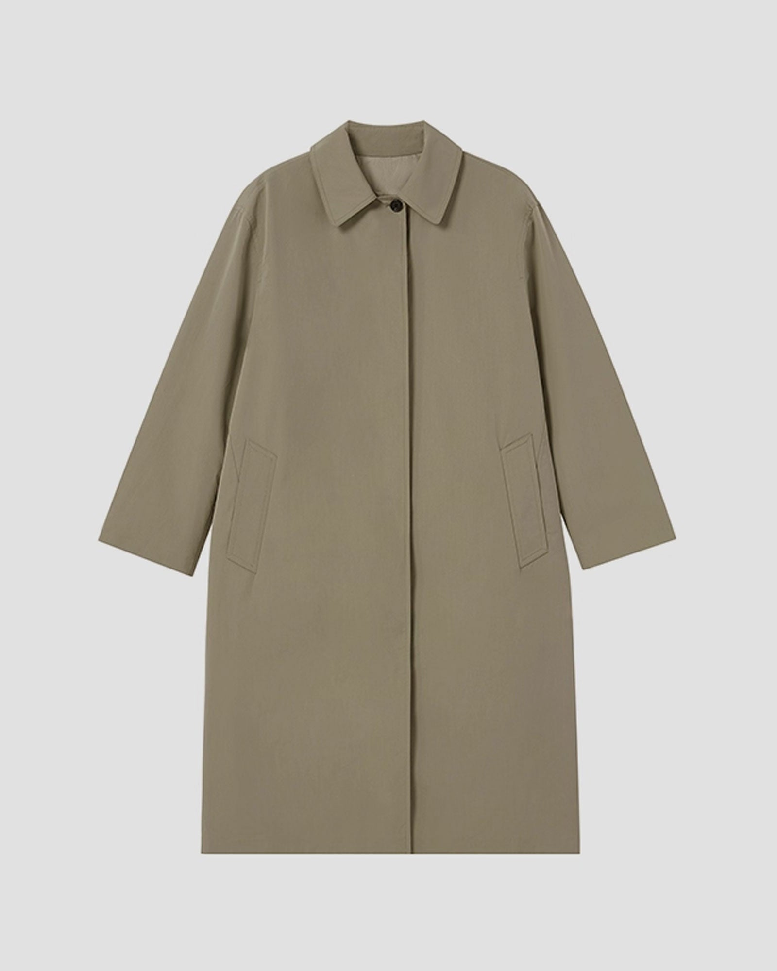 Cotton Silk Trench Coat - Lightweight Luxury Outerwear | 440ME