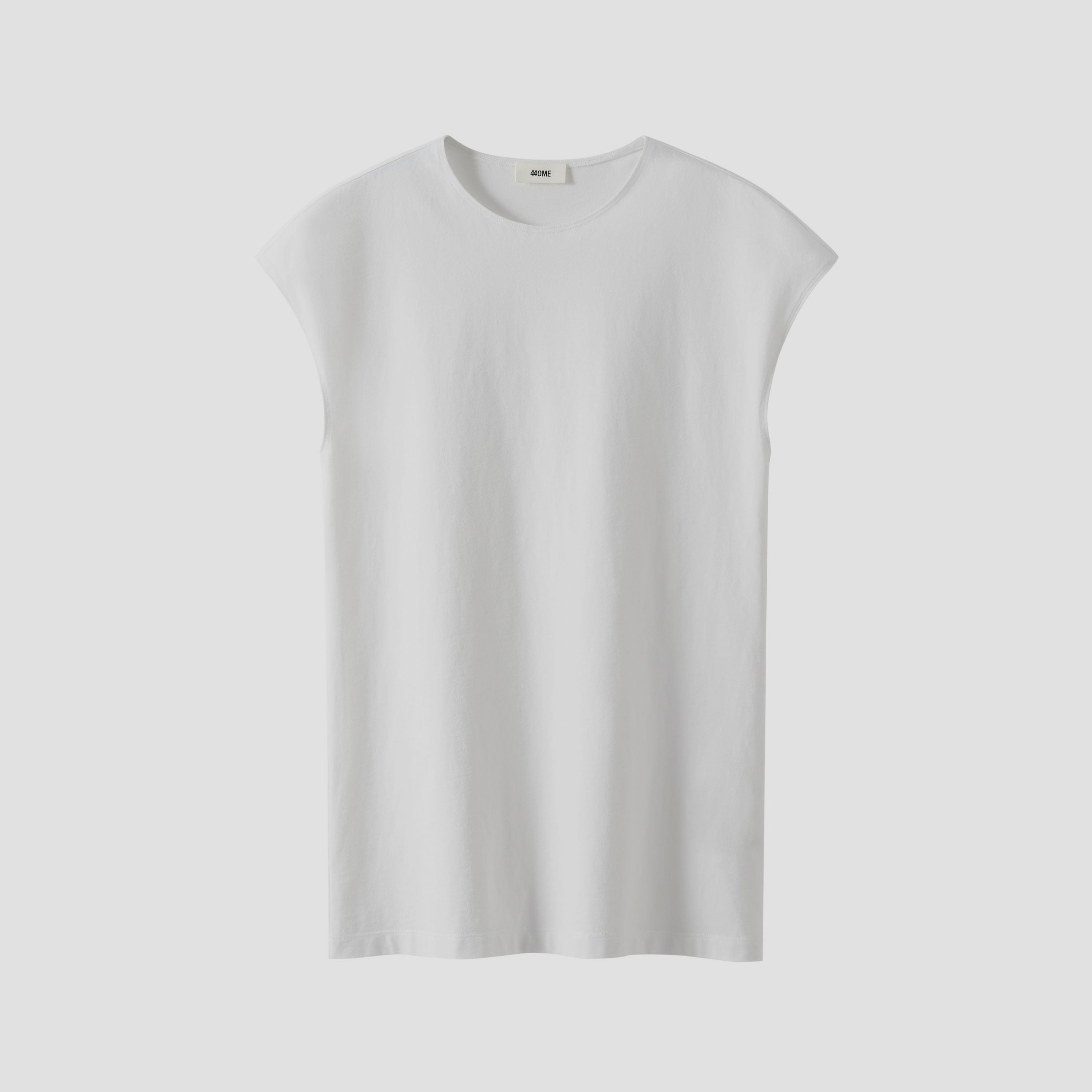COTTON CAP SLEEVE TEE