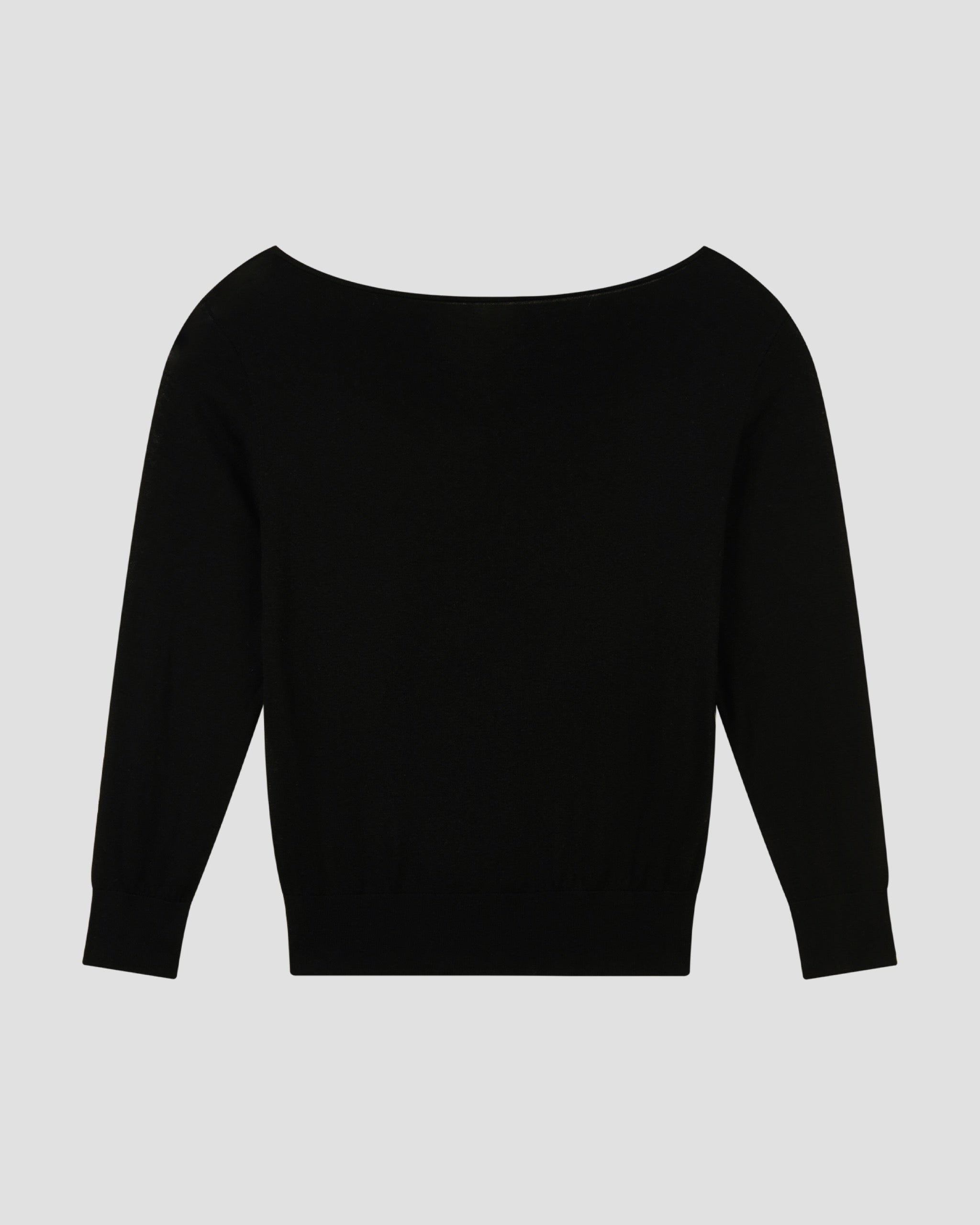 MERINO SILK BOATNECK