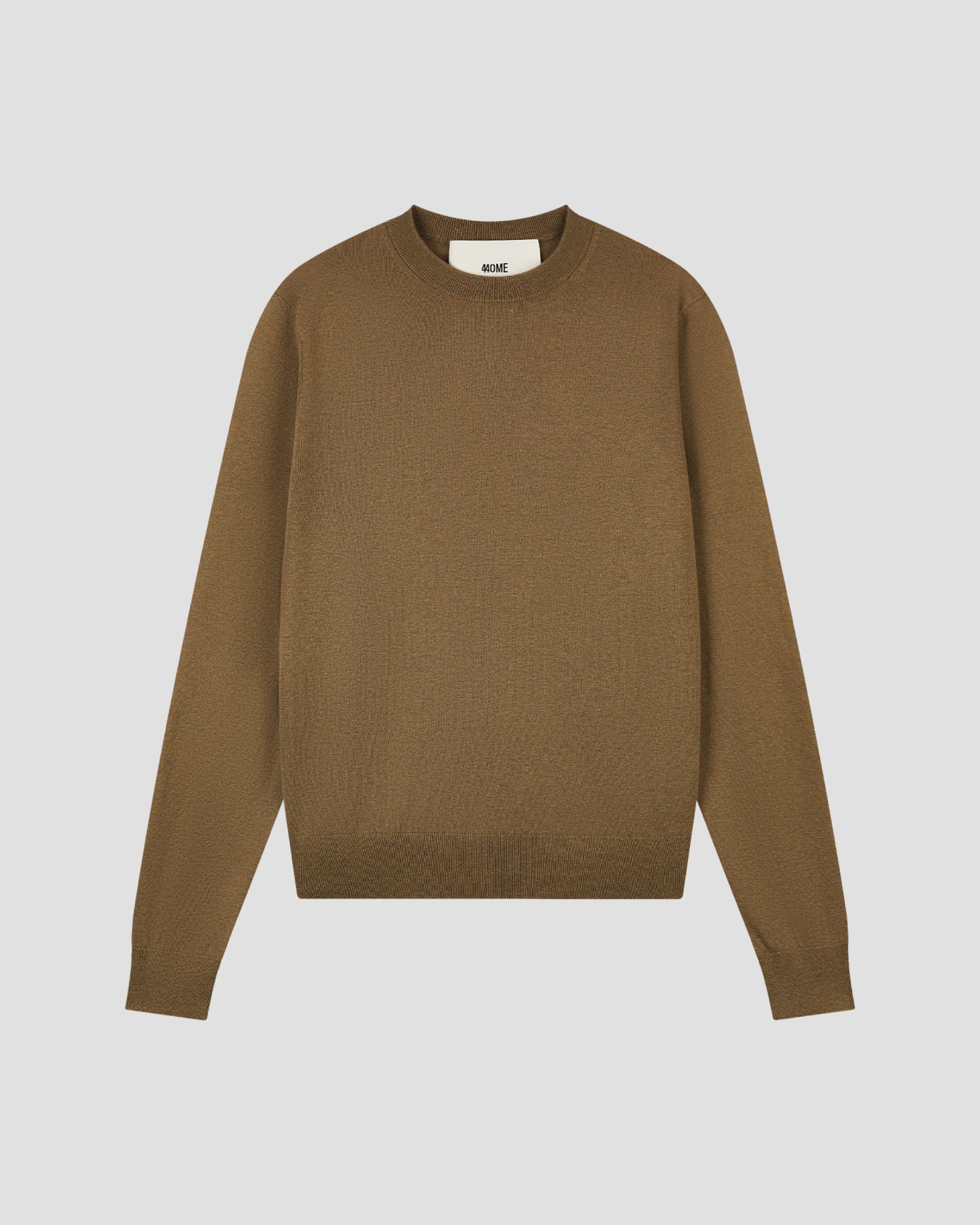 MERINO SILK CLASSIC CREWNECK