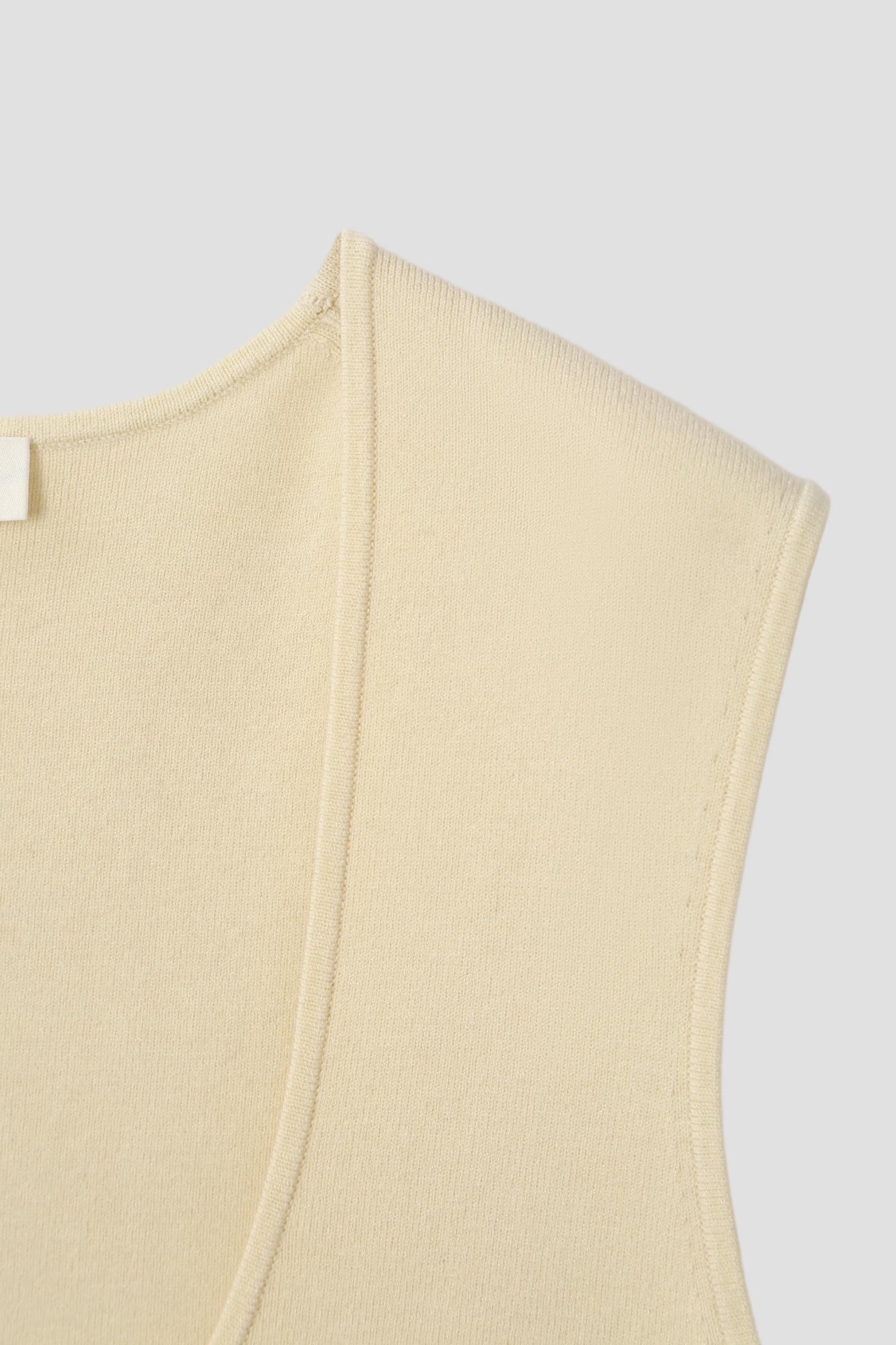 SILK VISCOSE SCOOP TANK