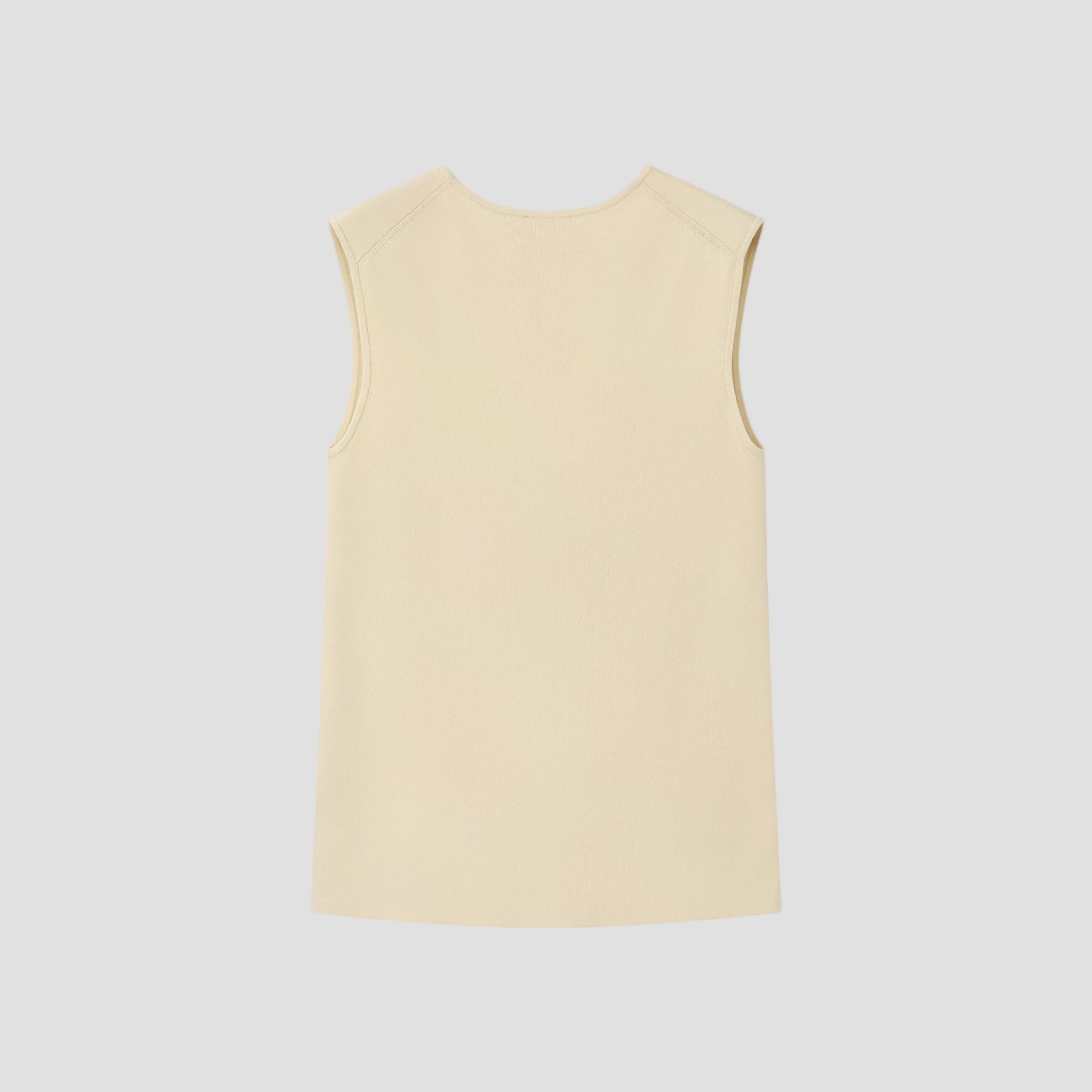 SILK VISCOSE SCOOP TANK