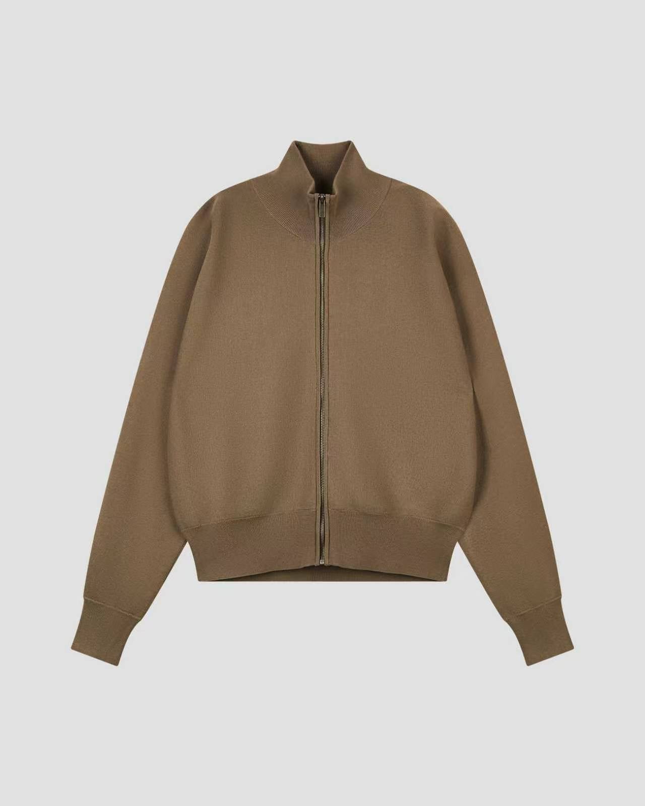 SILK VISCOSE FULL ZIP