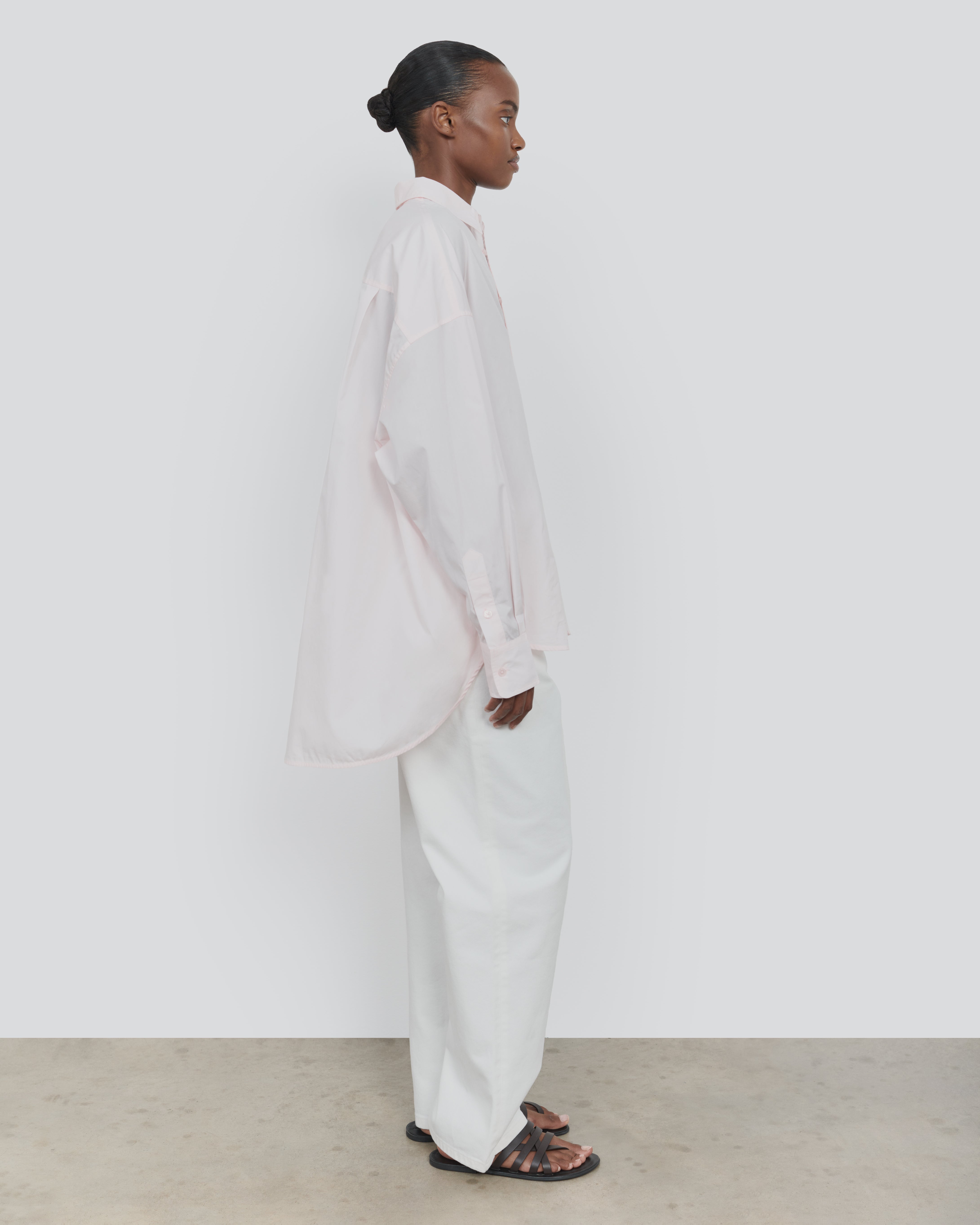 OVERSIZED COTTON BUTTON DOWN