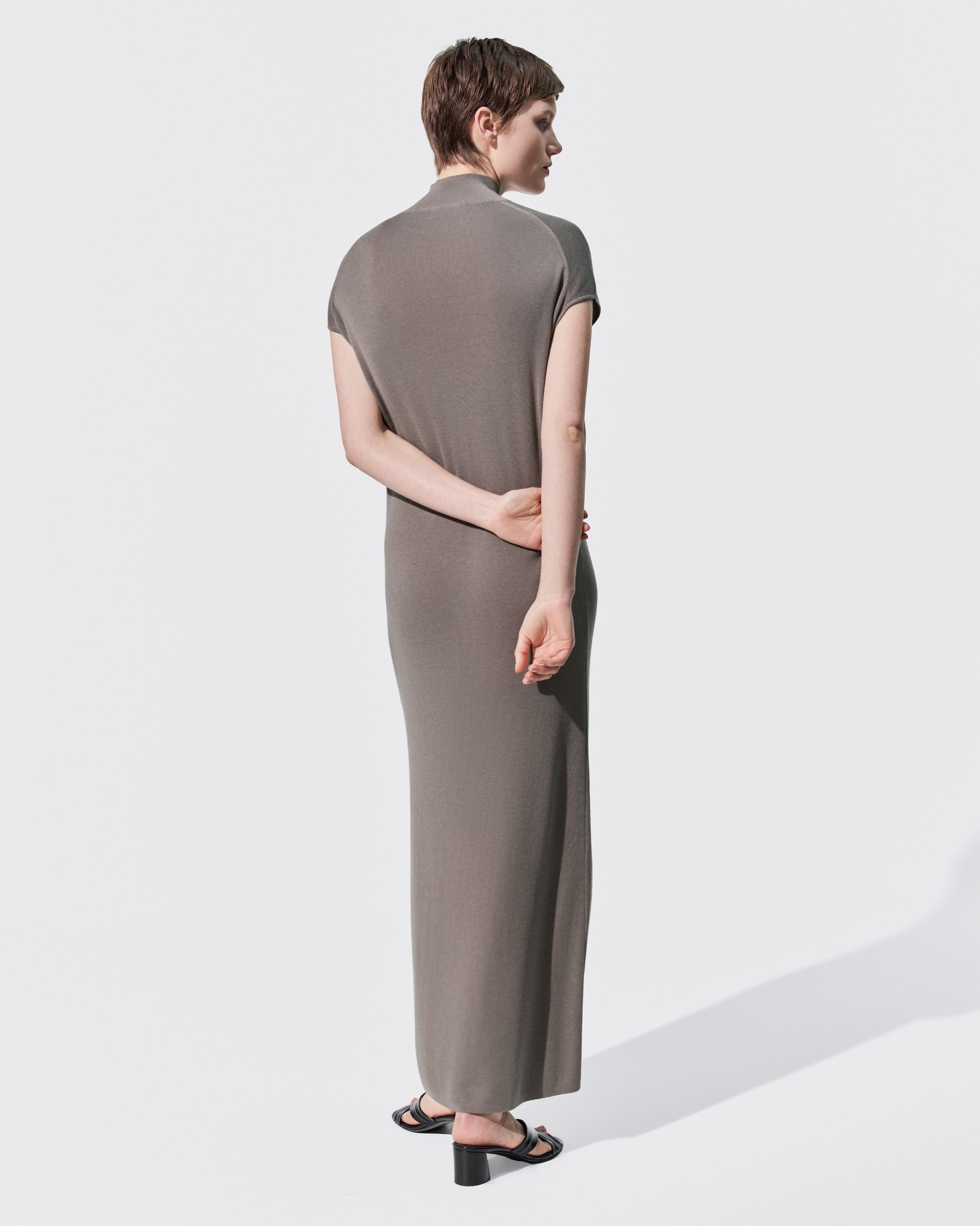 TENCEL SILK RELAXED DRESS