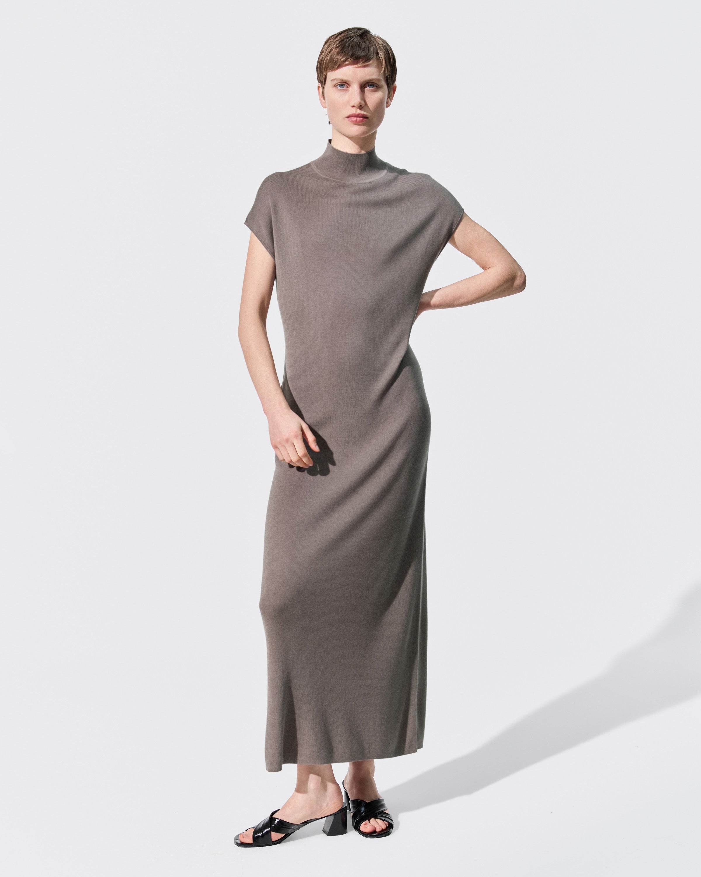 TENCEL SILK RELAXED DRESS
