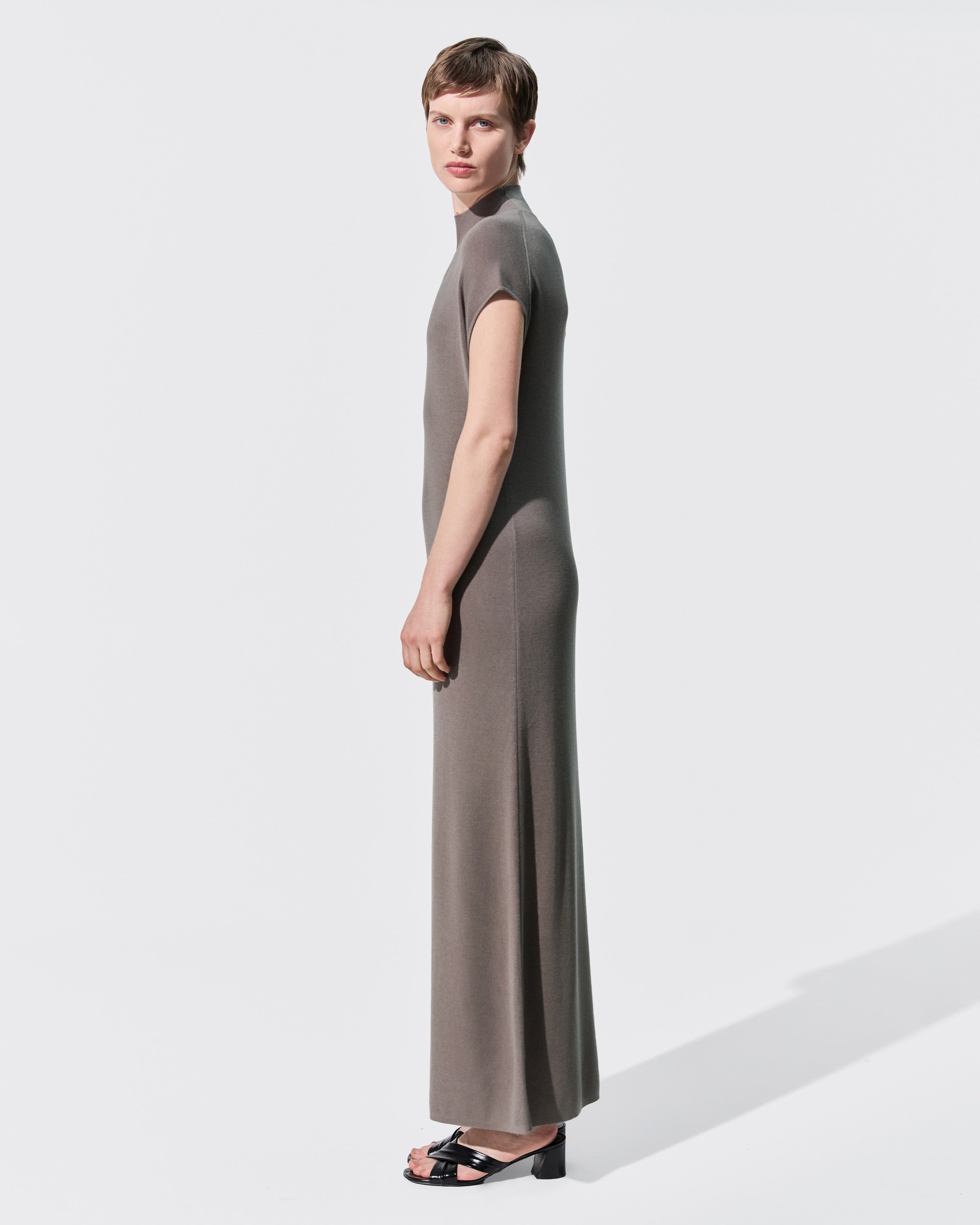 TENCEL SILK RELAXED DRESS