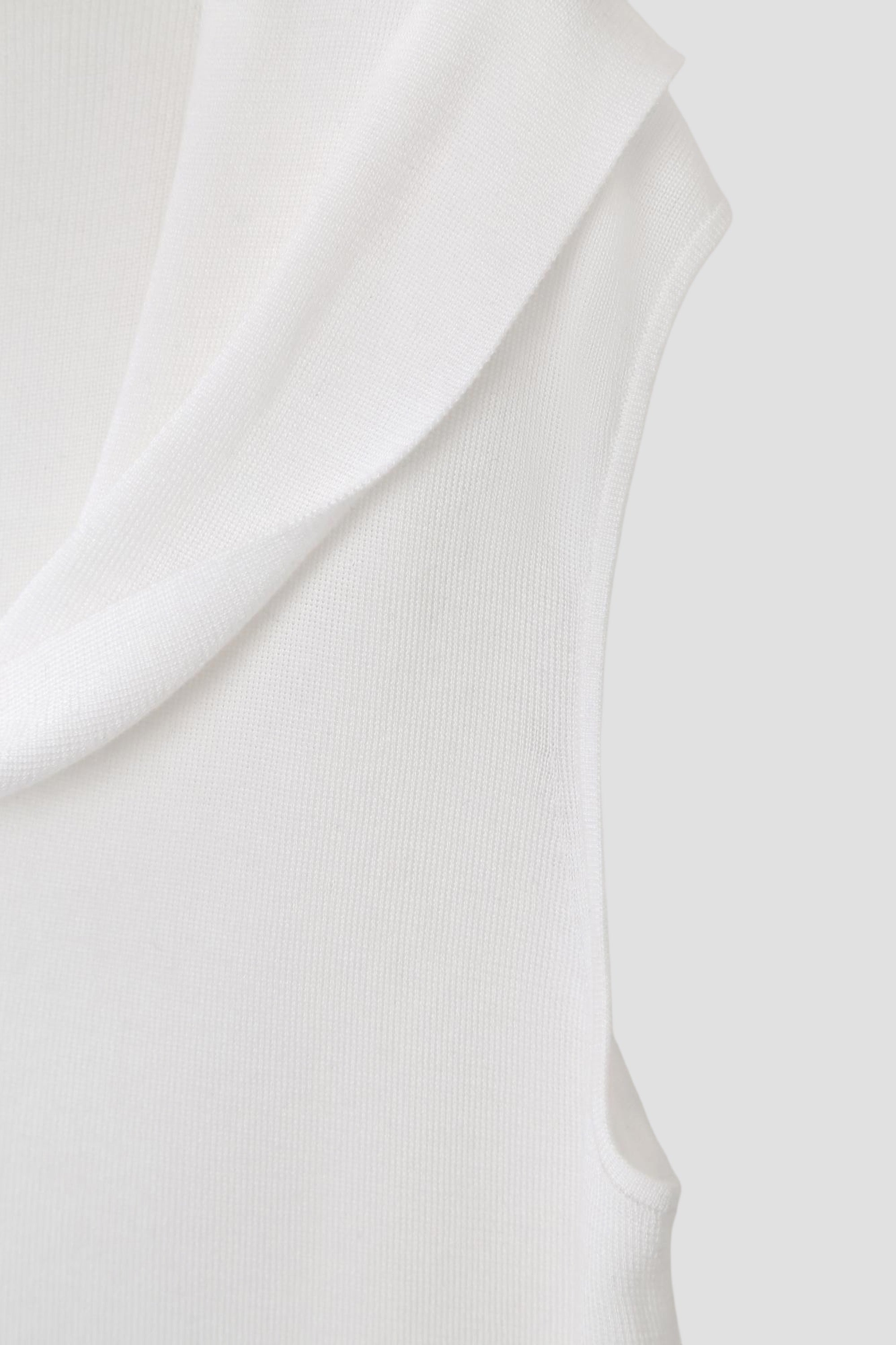 TENCEL SILK SCARF TOP