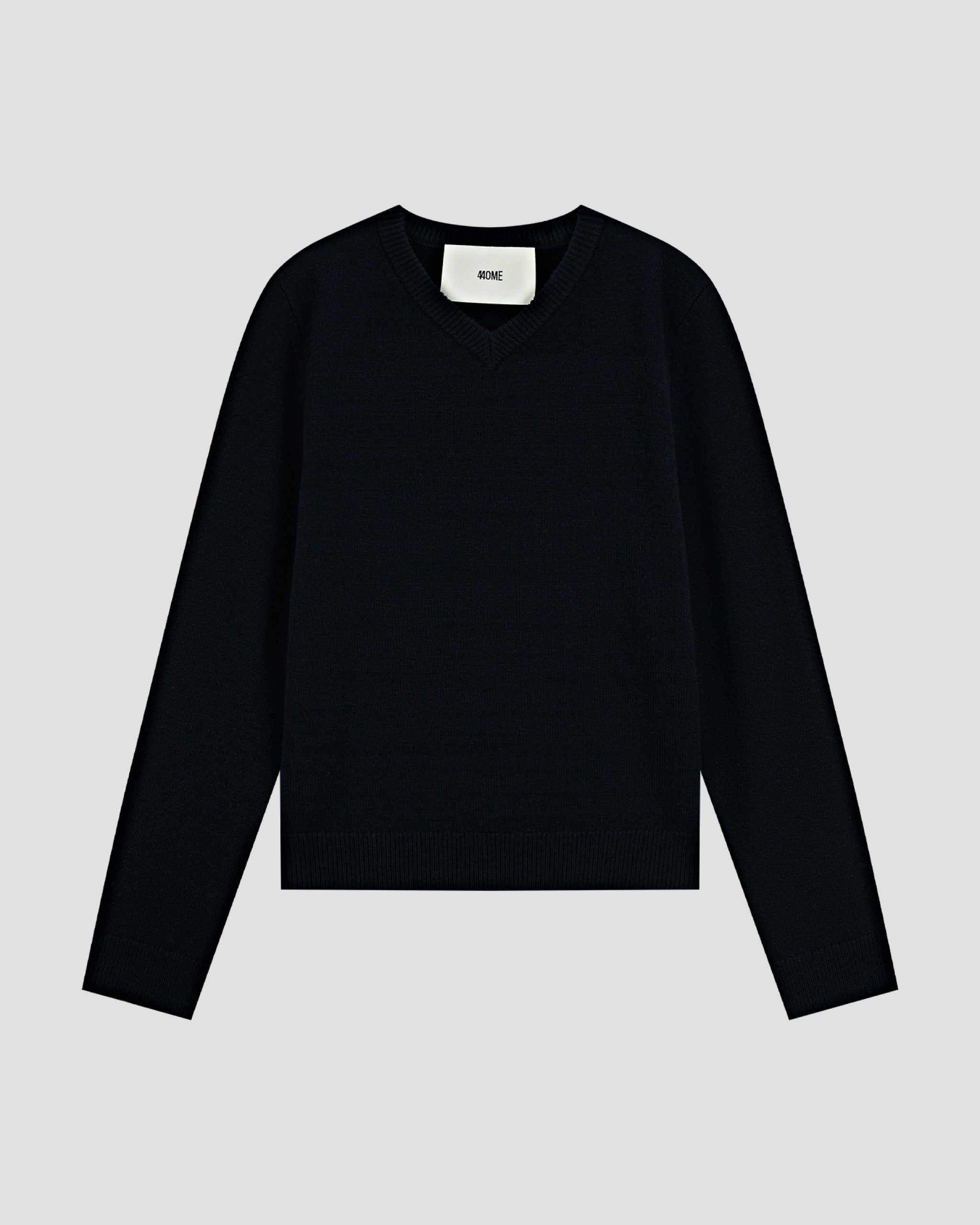 WOOL HIGH VNECK