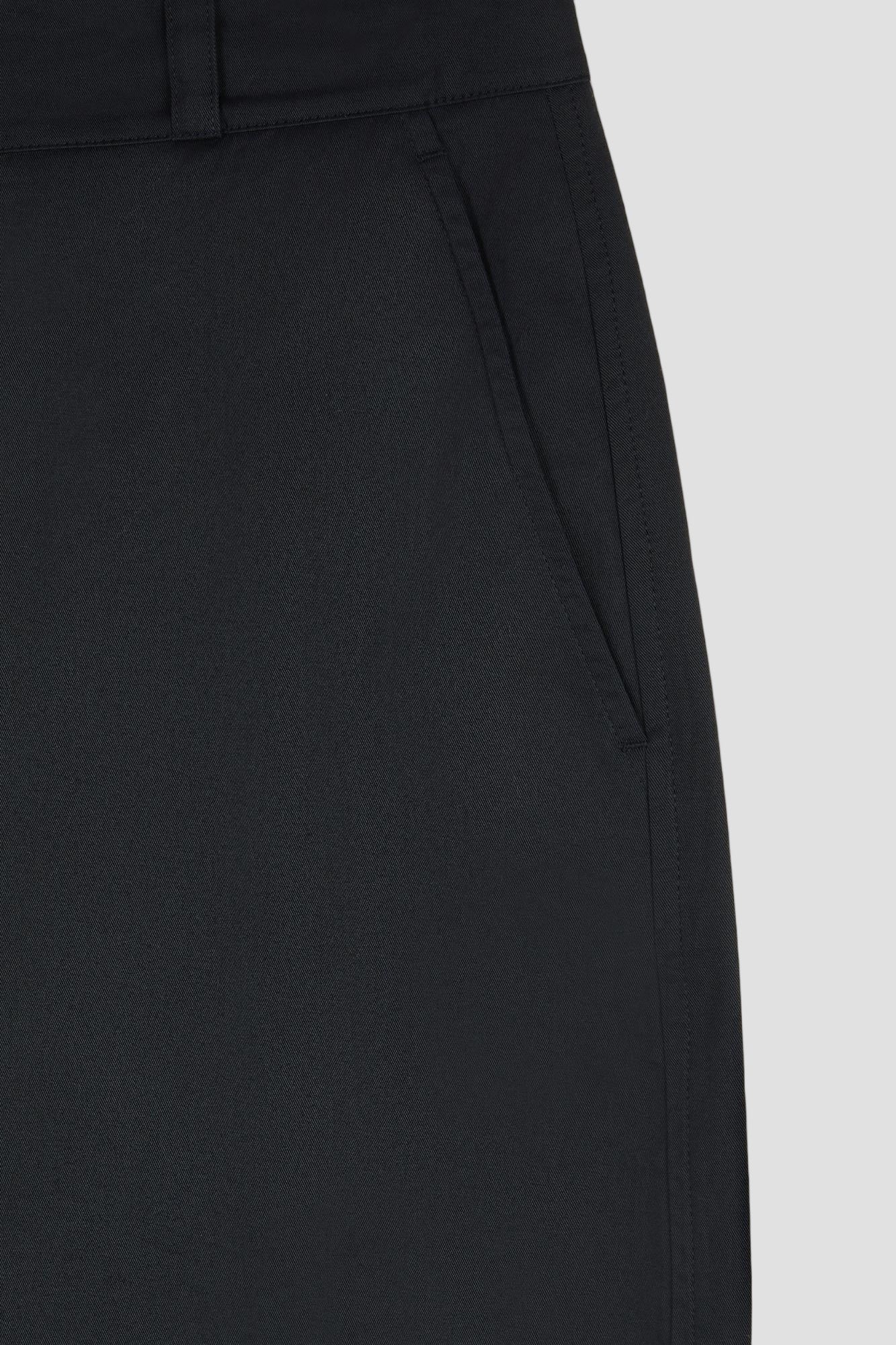 COTTON CHINO PENCIL SKIRT