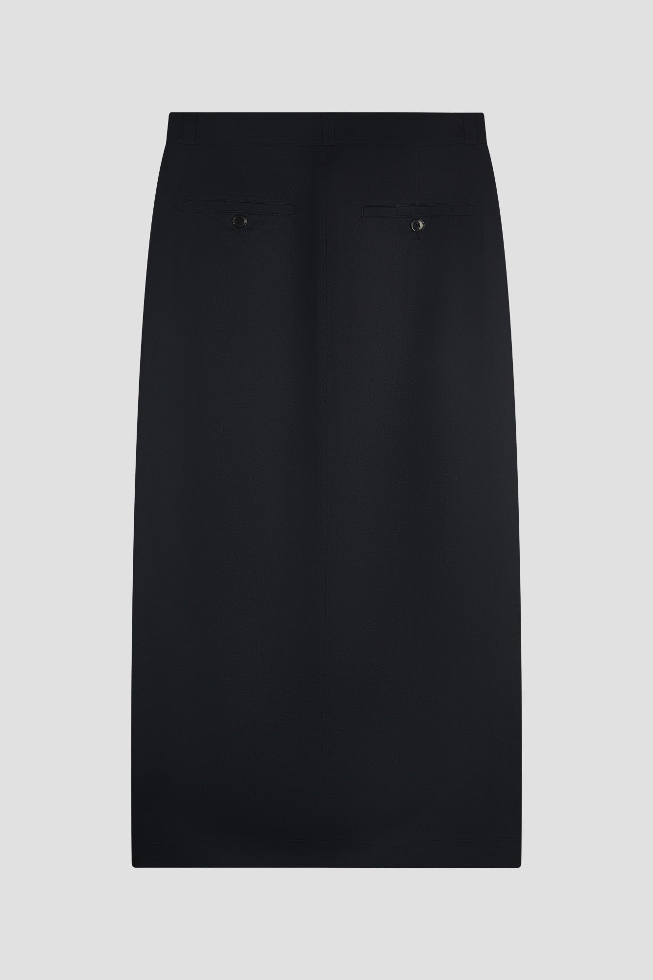 COTTON CHINO PENCIL SKIRT