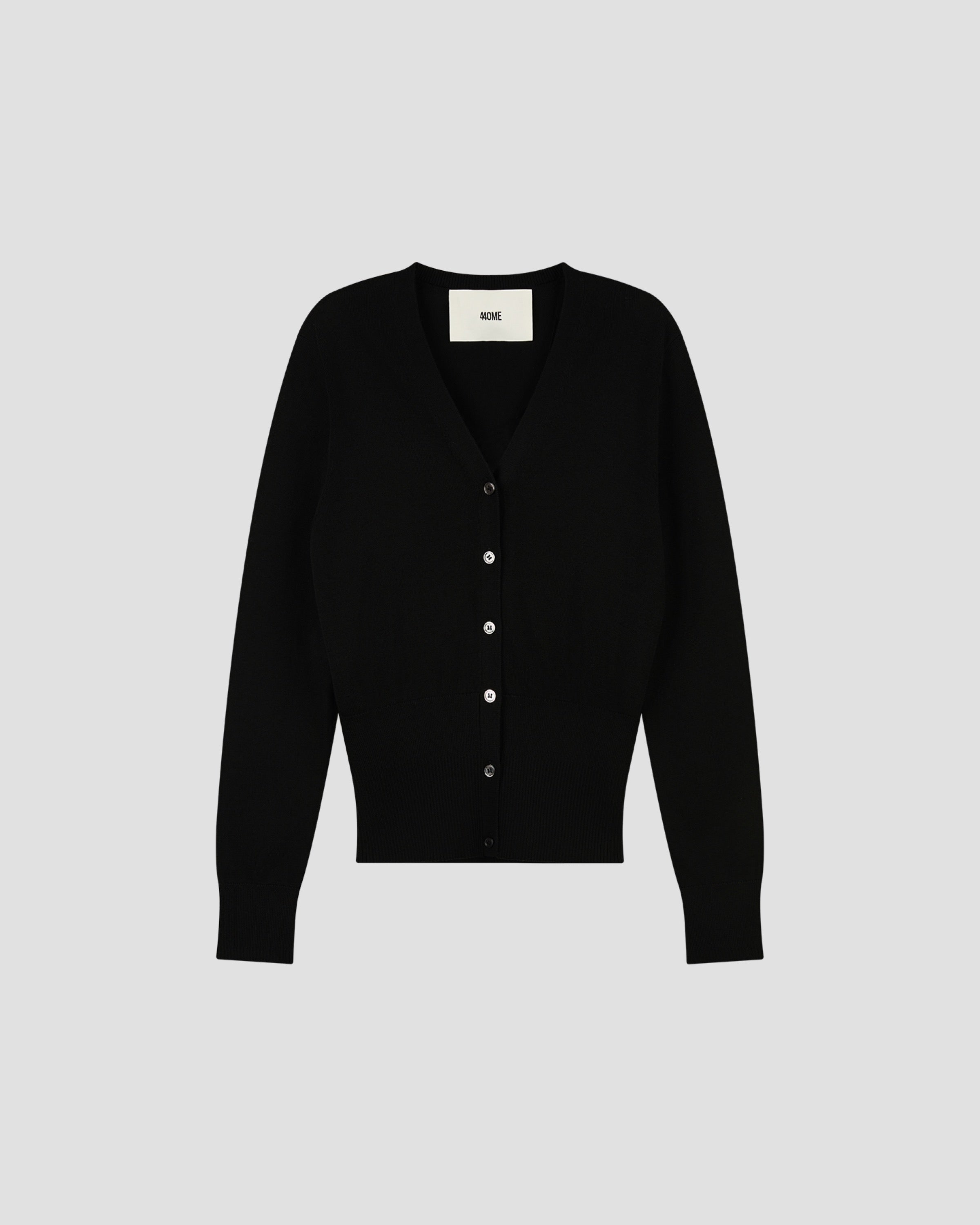 COTTON LIGHTWEIGHT VNECK CARDIGAN