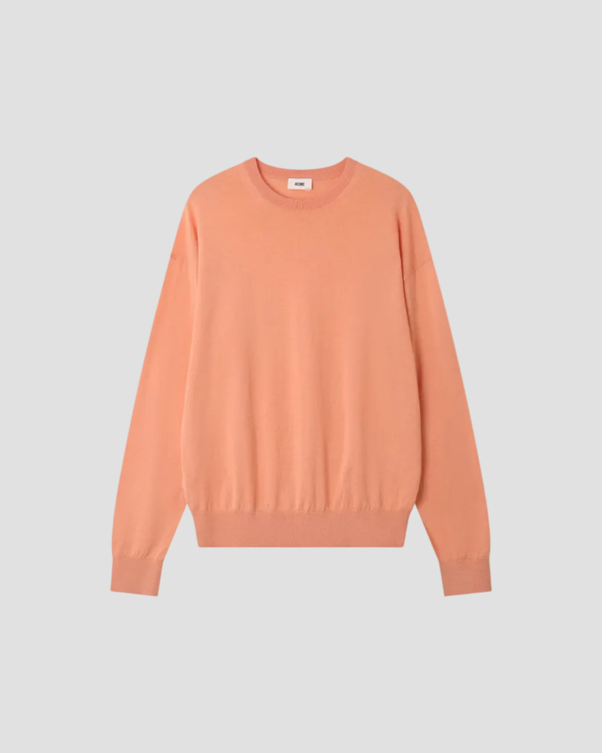 COTTON RELAXED LONGSLEEVE CREW