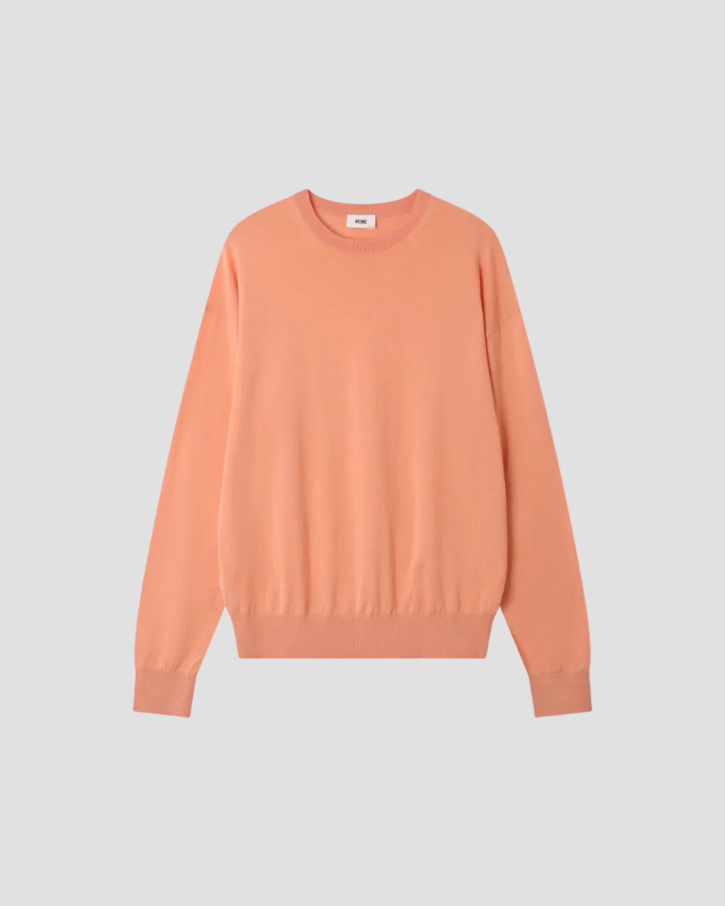 COTTON RELAXED LONGSLEEVE CREW