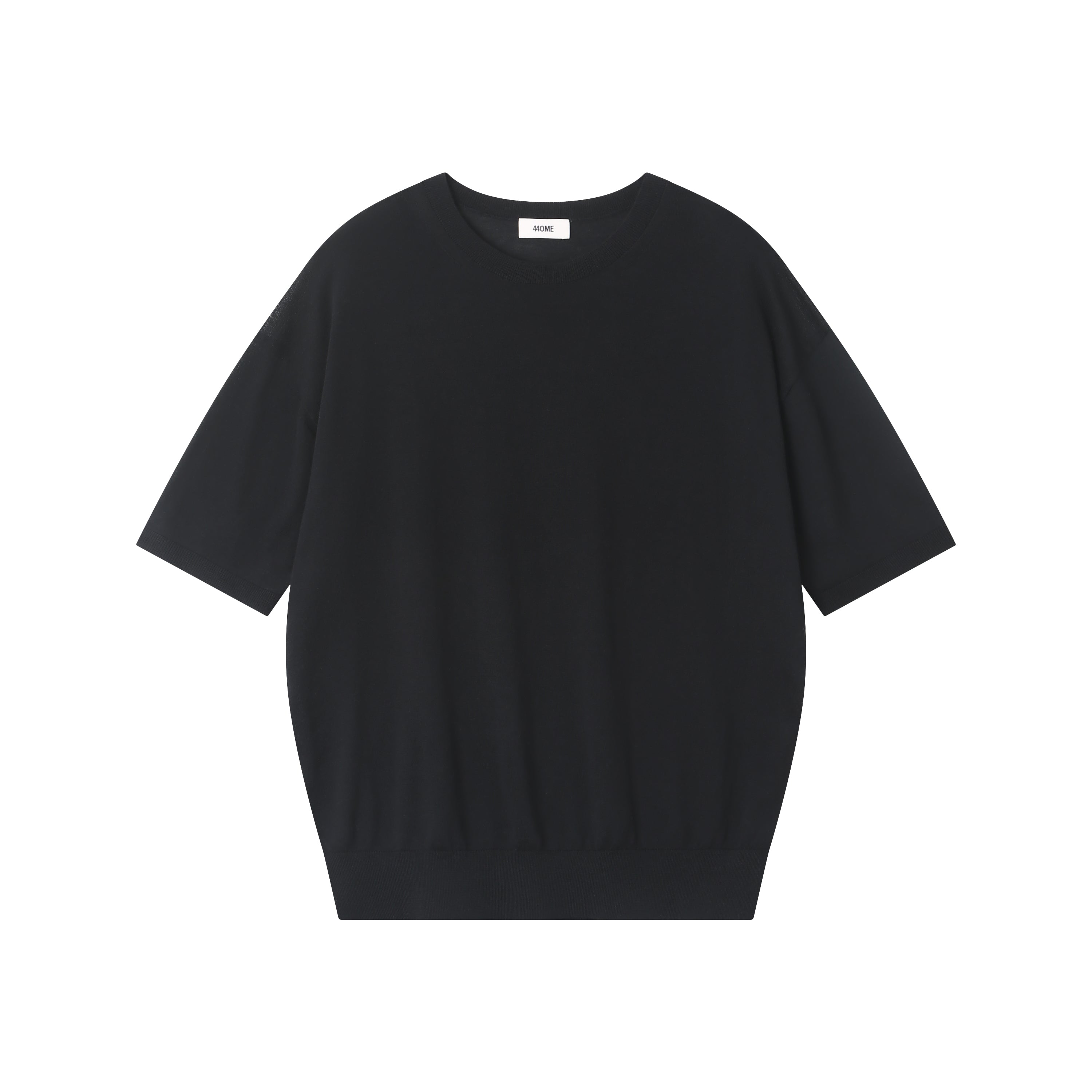 COTTON RELAXED SHORT SLEEVE CREW