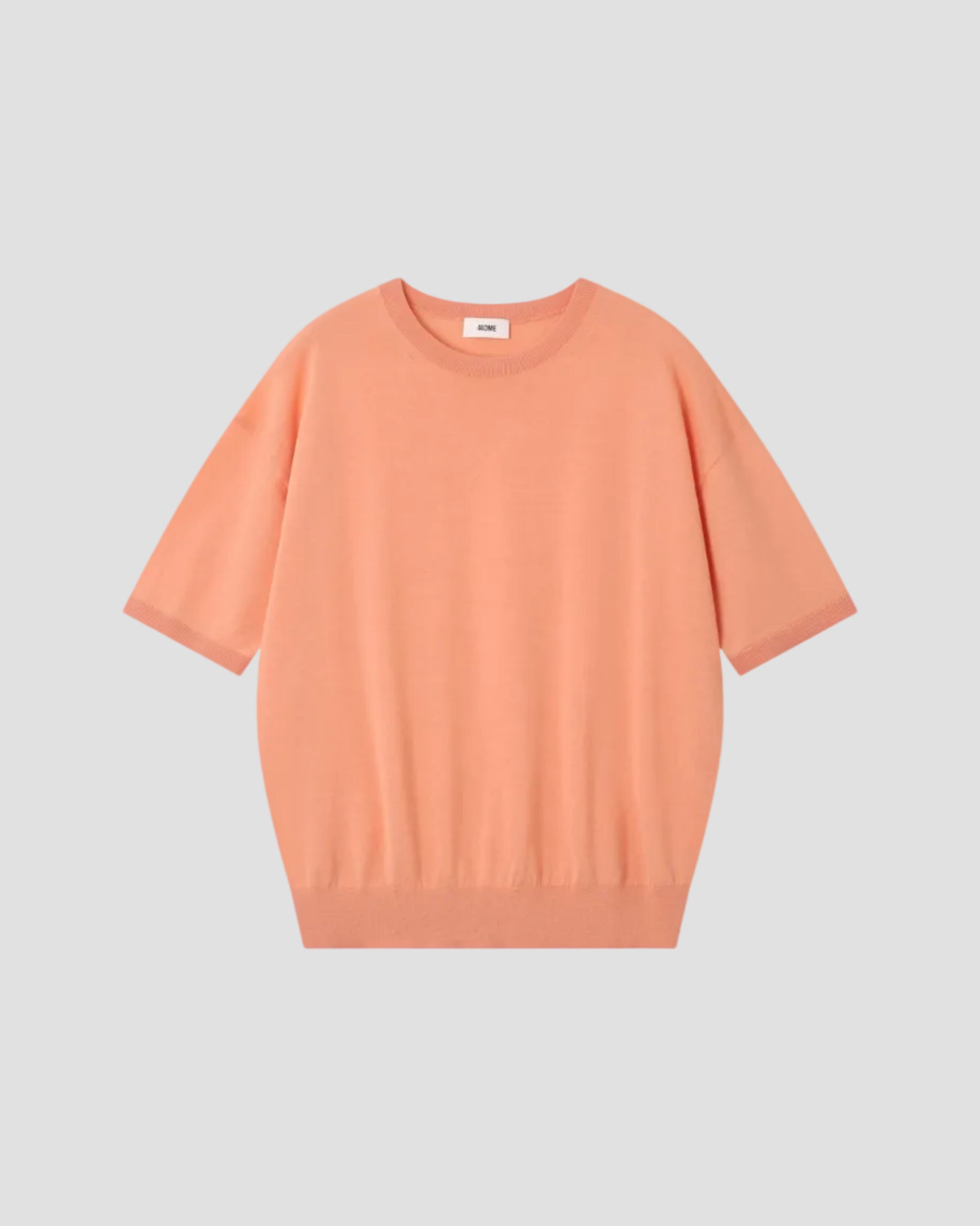 COTTON RELAXED SHORT SLEEVE CREW