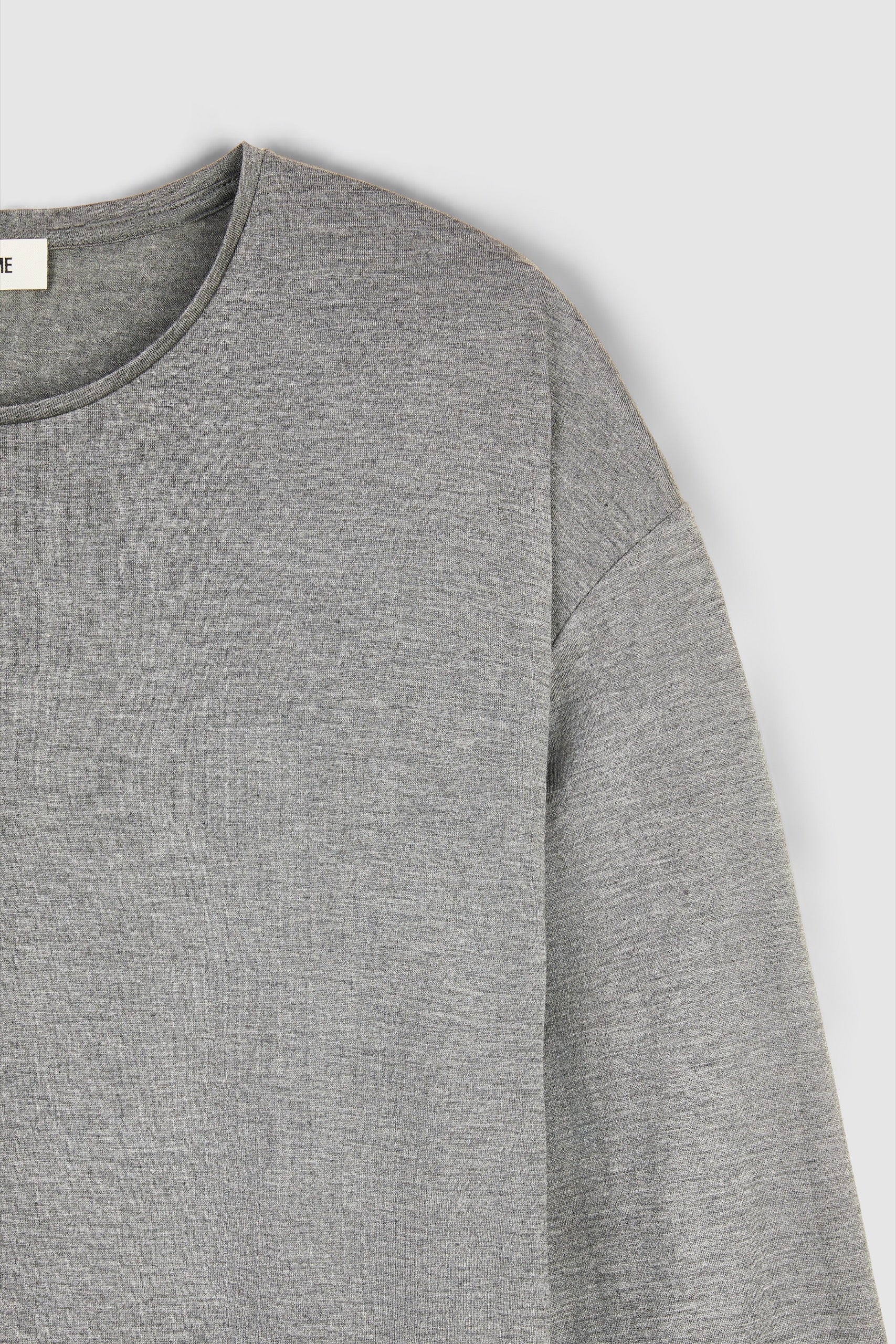 Cotton Silk Oversized Long Sleeve T-Shirt – Elevated Everyday