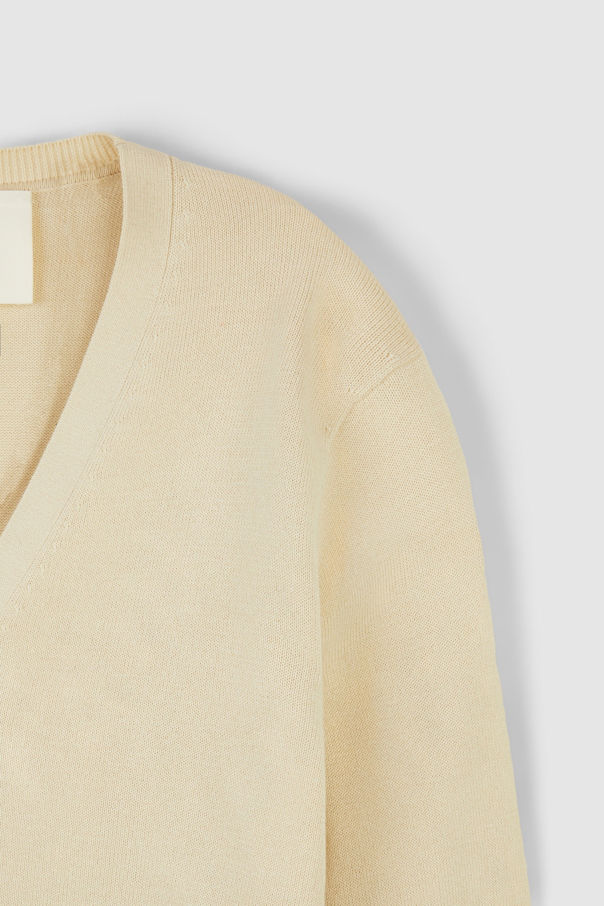 COTTON LIGHTWEIGHT VNECK CARDIGAN