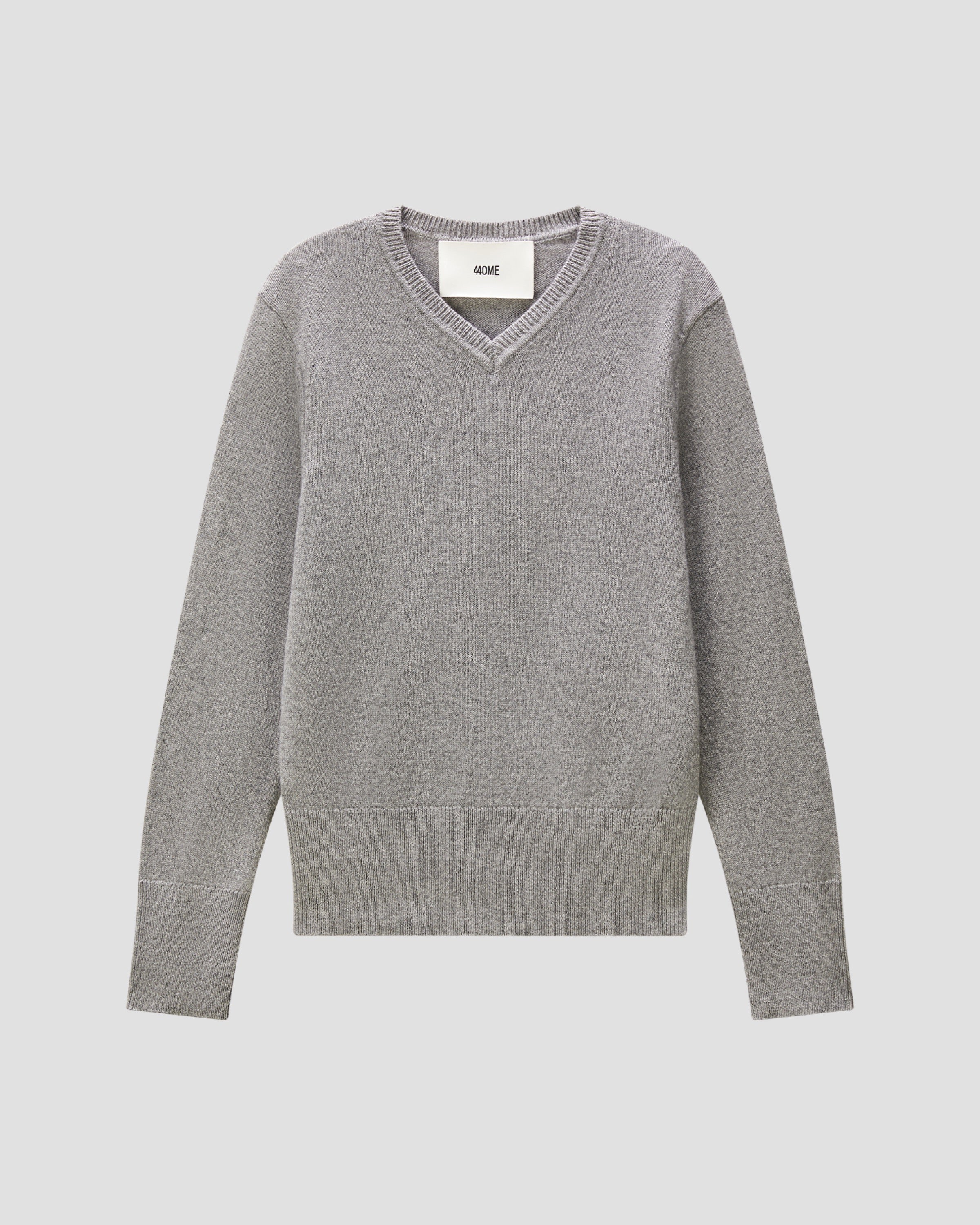 COTTON WOOL LIGHTWEIGHT VNECK