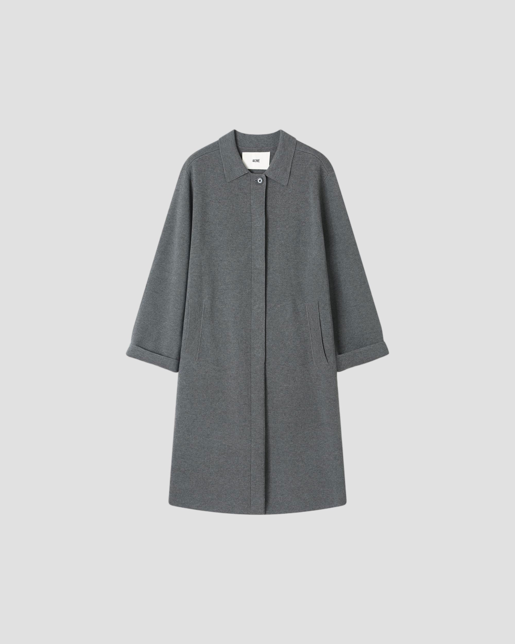 Cashmere Silk Trench