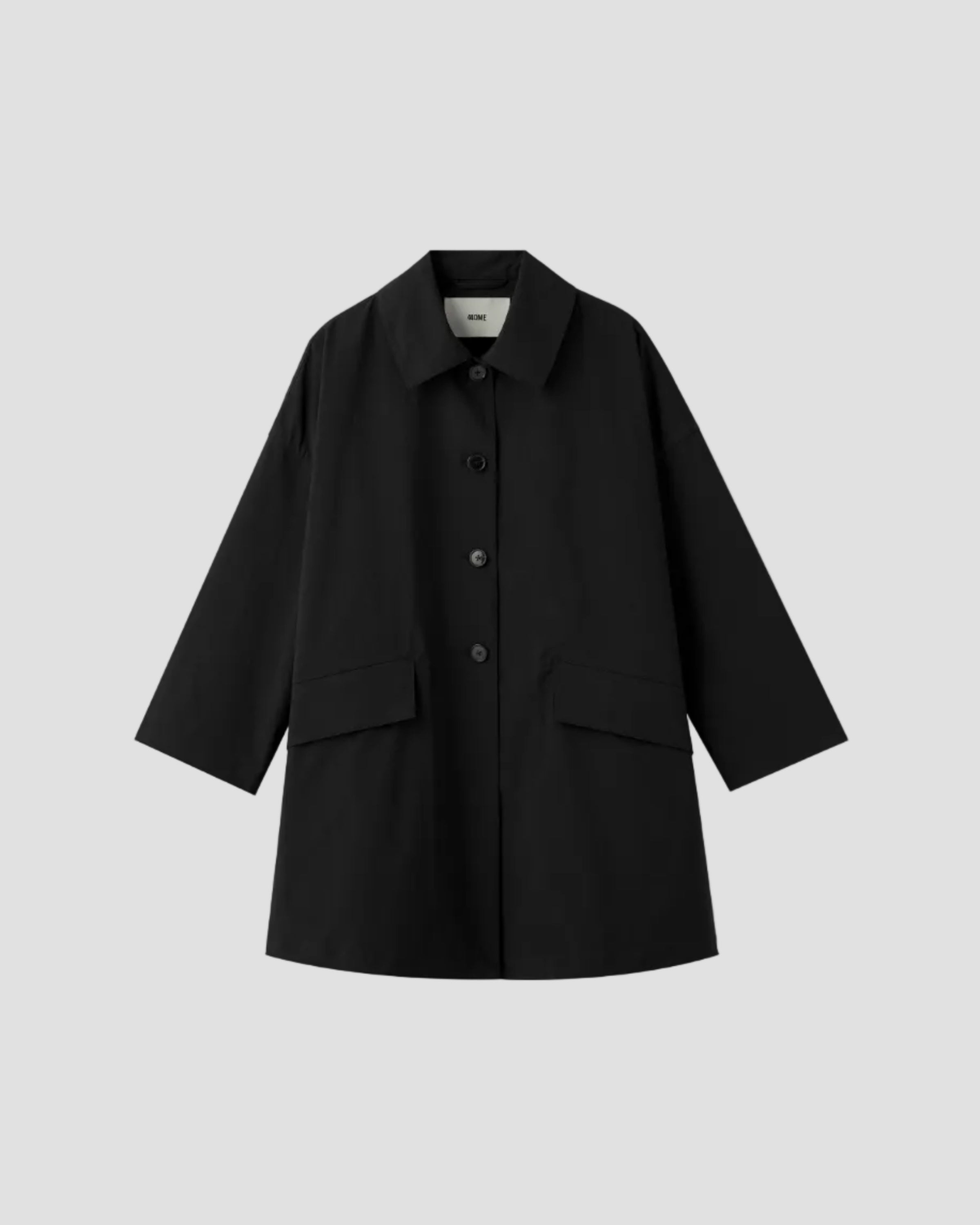 Technical Poly Trench Coat - Lightweight Luxury Outerwear | 440ME