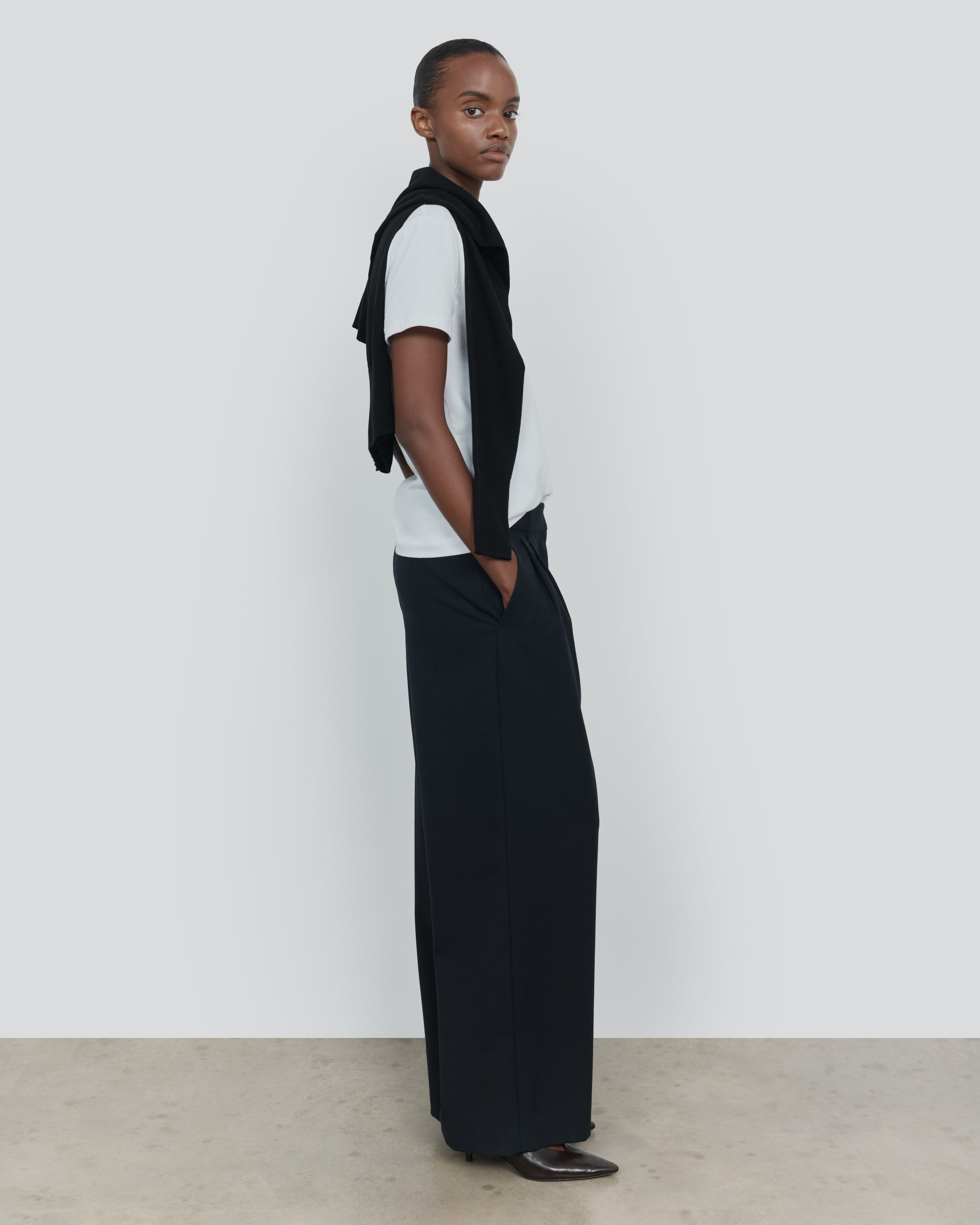 Essential Cotton Short Sleeve Tee - Luxury Basic T-Shirt | 440ME