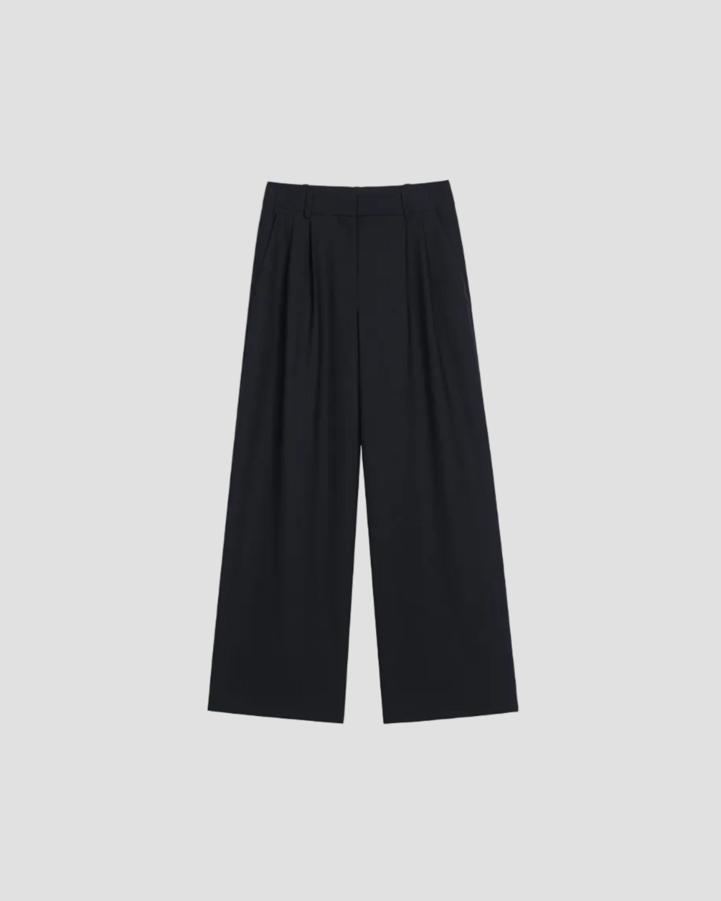 ESSENTIAL WOOL TROUSERS