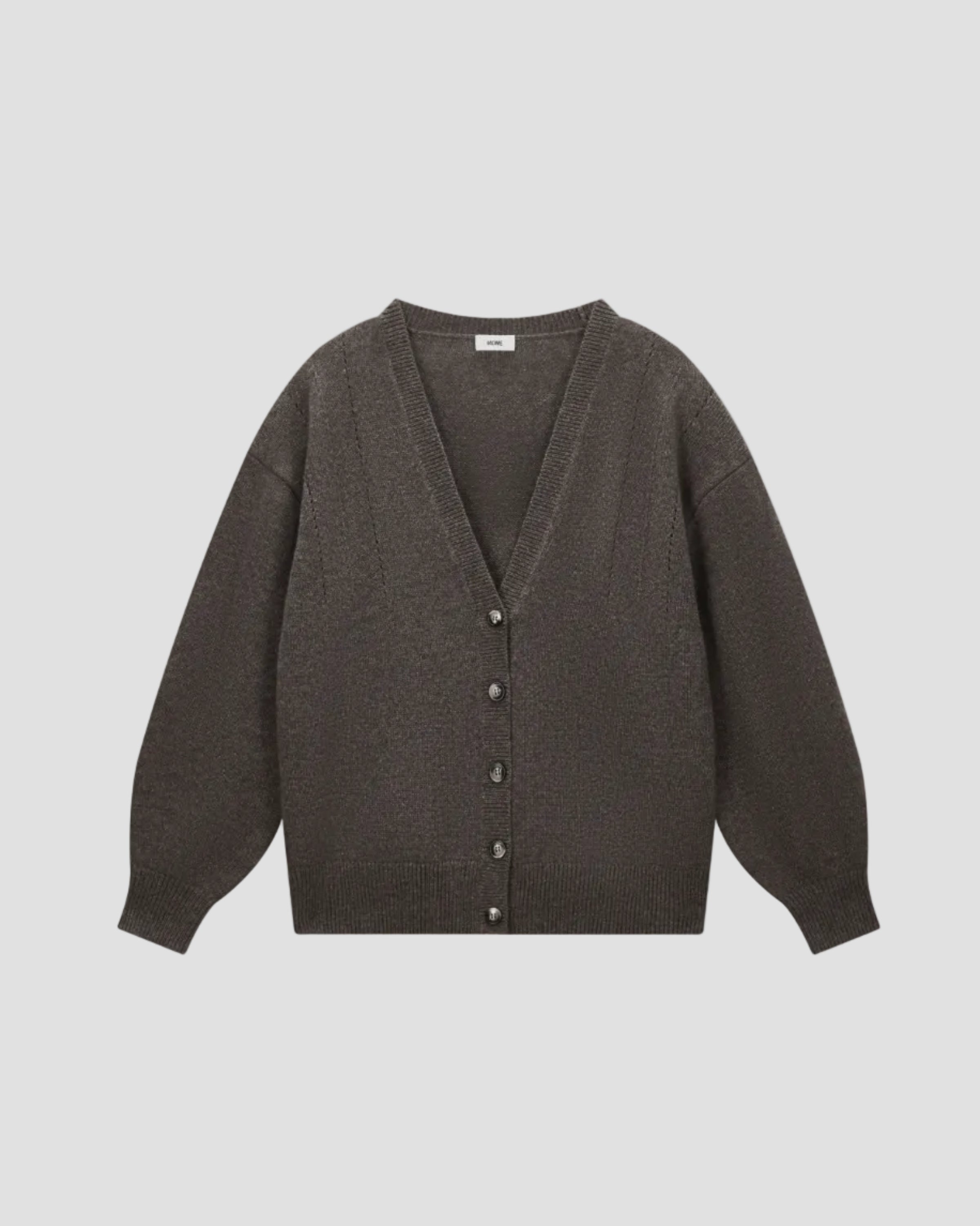 Bergfabel Handmade cardigan yak ヤク Italy Yak Wool Boyfriend Cardigan - Oversized Luxury Sweater | 440ME