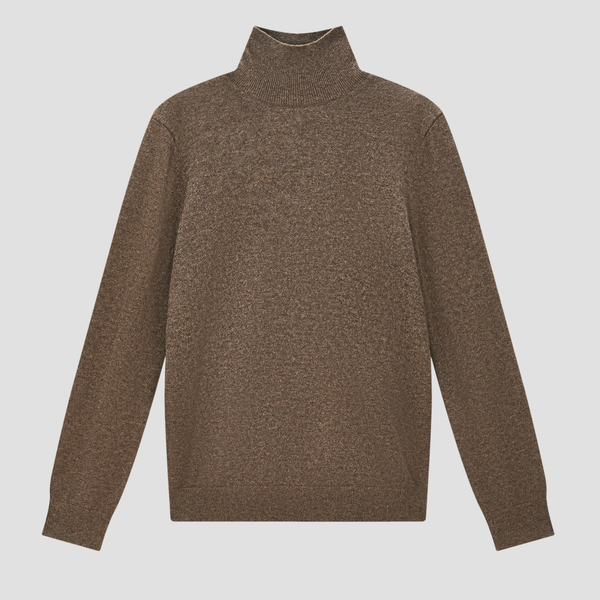 Yak Wool Mock Neck Sweater - Luxury Layering Essential | 440ME