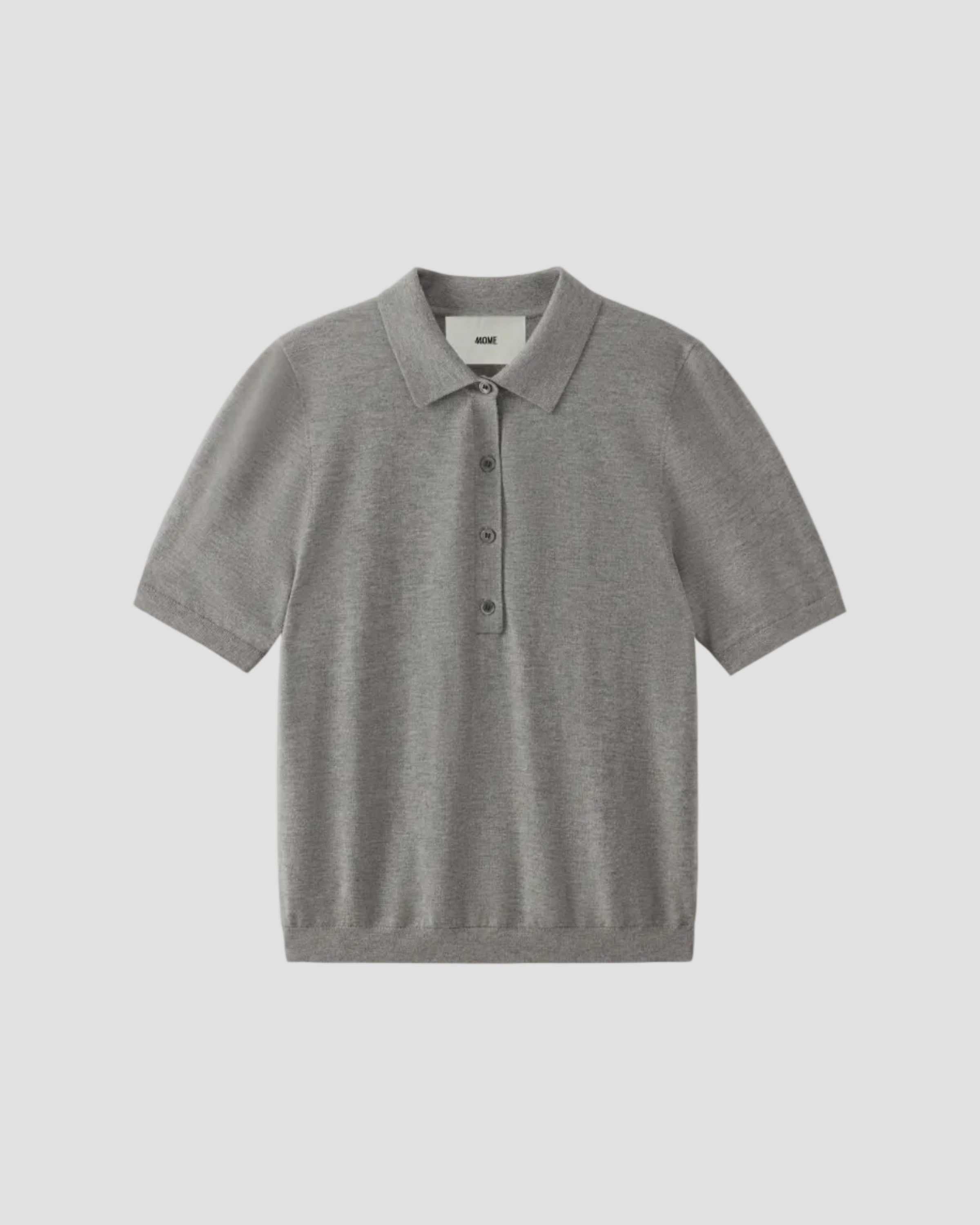 Cashmere Silk Short Sleeve Polo - Luxury Summer Sweater | 440ME