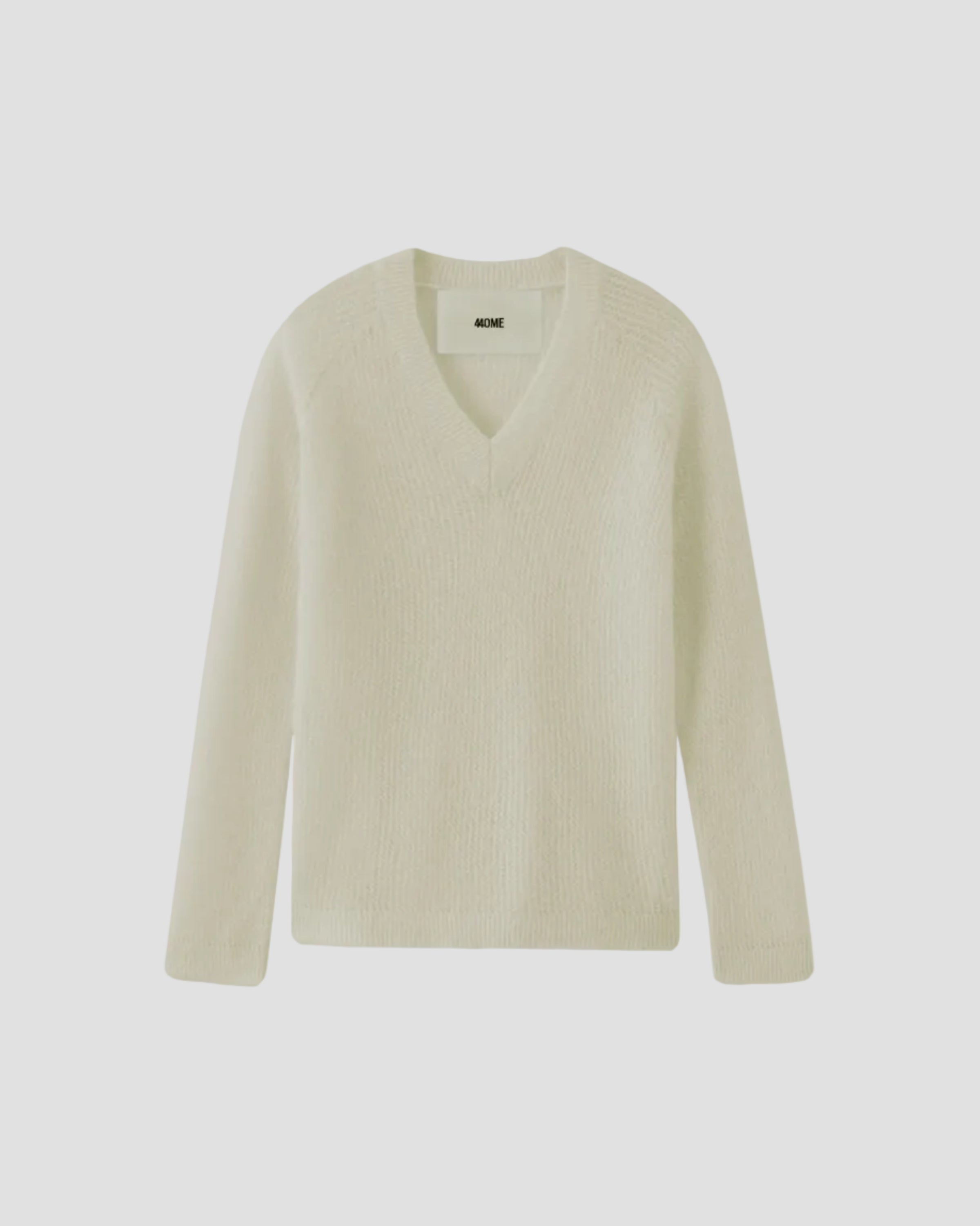 LIGHTWEIGHT ALPACA VNECK SWEATER