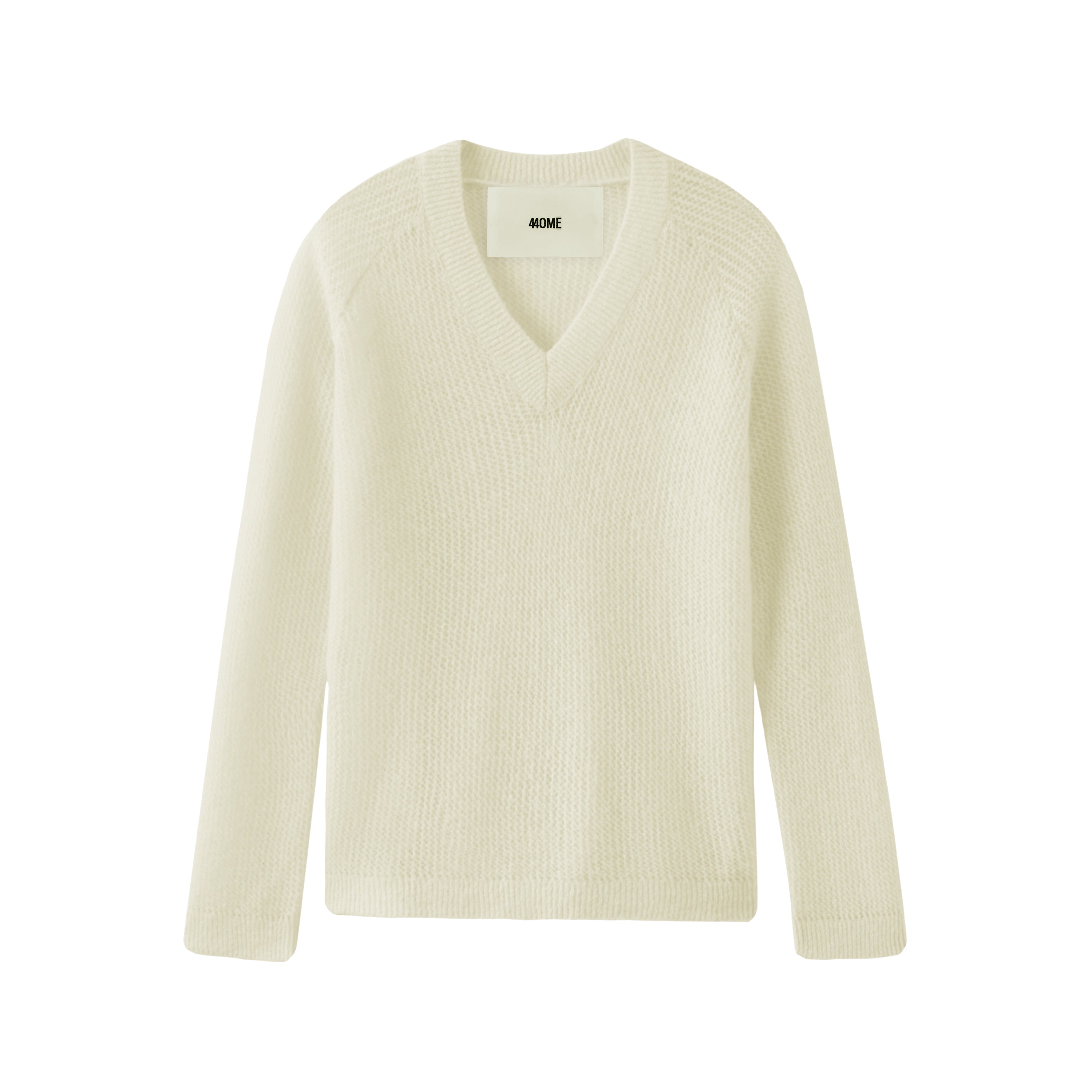 LIGHTWEIGHT ALPACA VNECK SWEATER