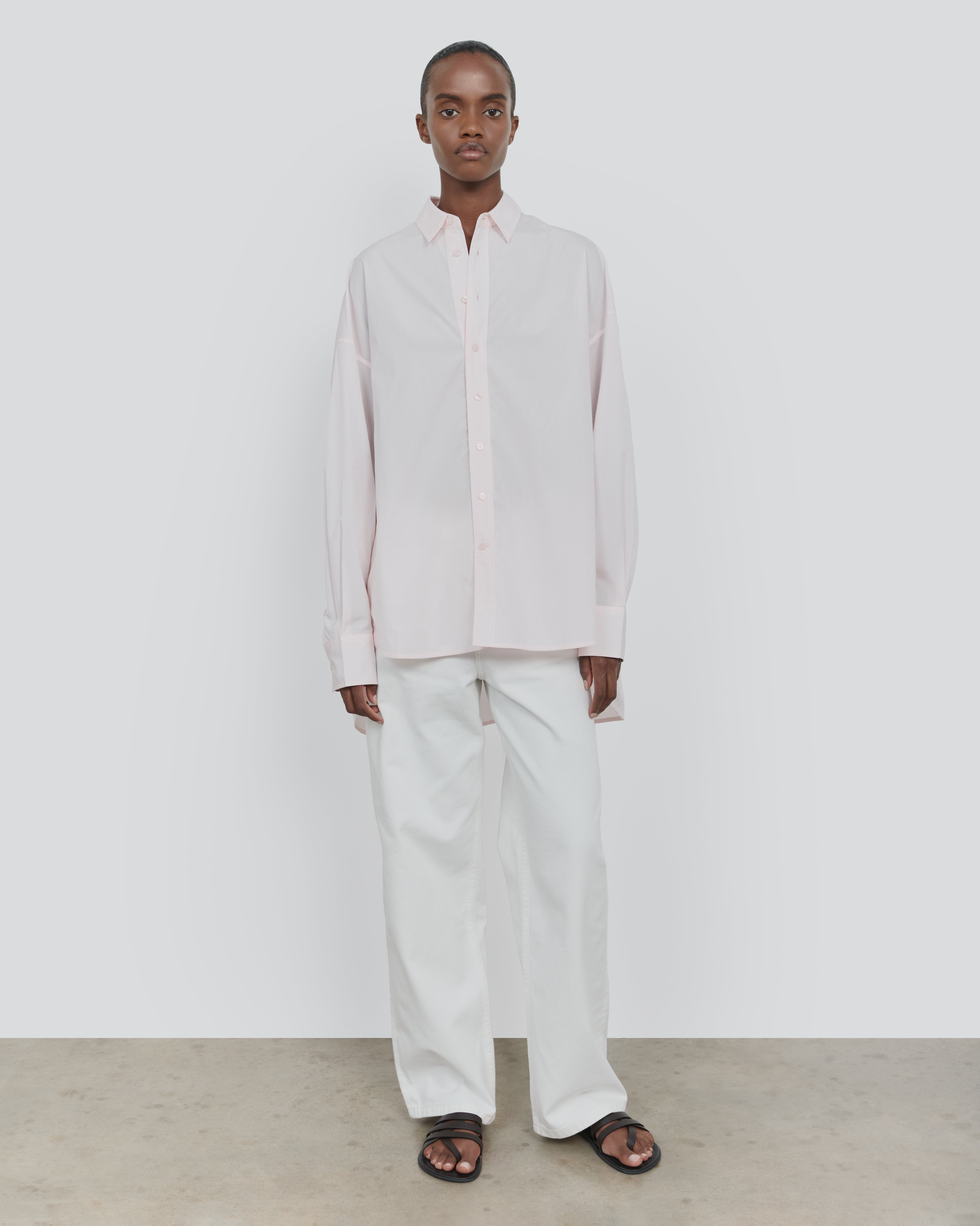 OVERSIZED COTTON BUTTON DOWN