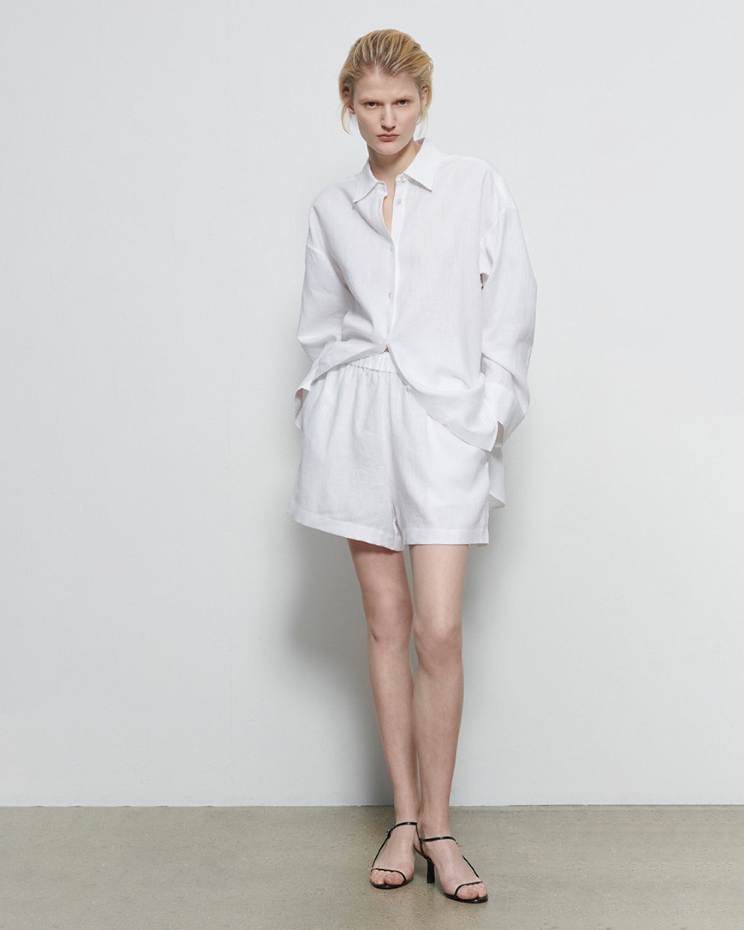 LINEN BUTTON DOWN SHIRT
