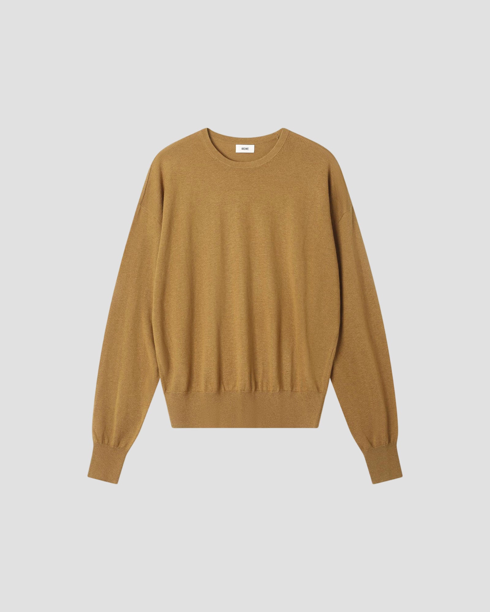 MERINO SILK RELAXED CREWNECK