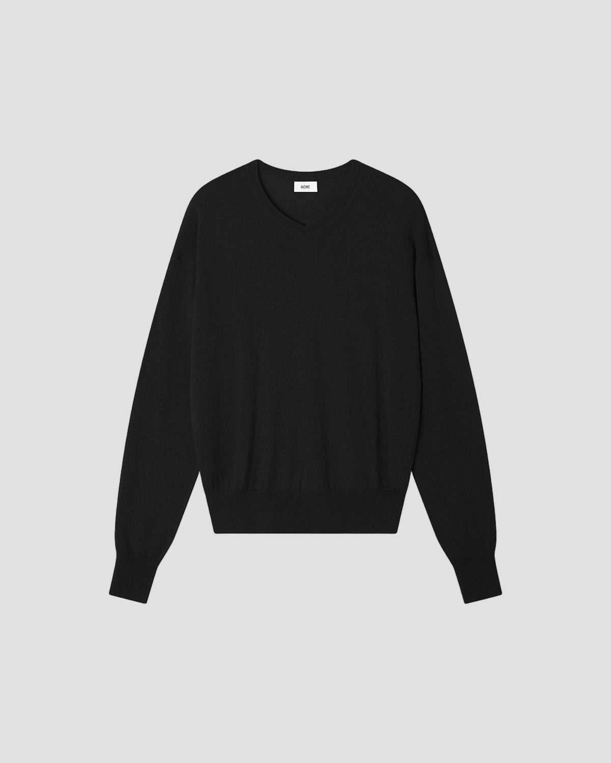 Merino Silk Relaxed High Vneck
