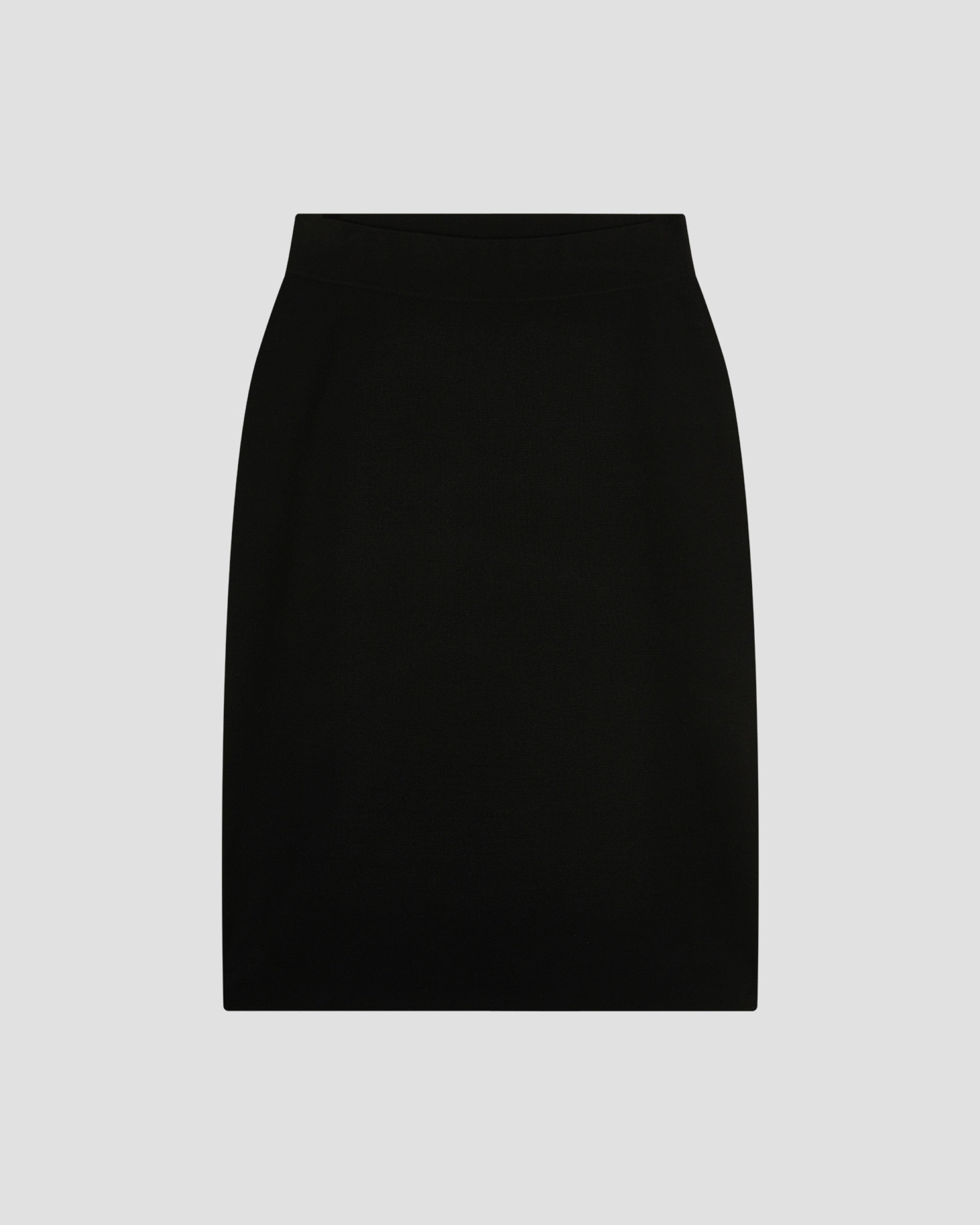 SILK VISCOSE MIDI SKIRT