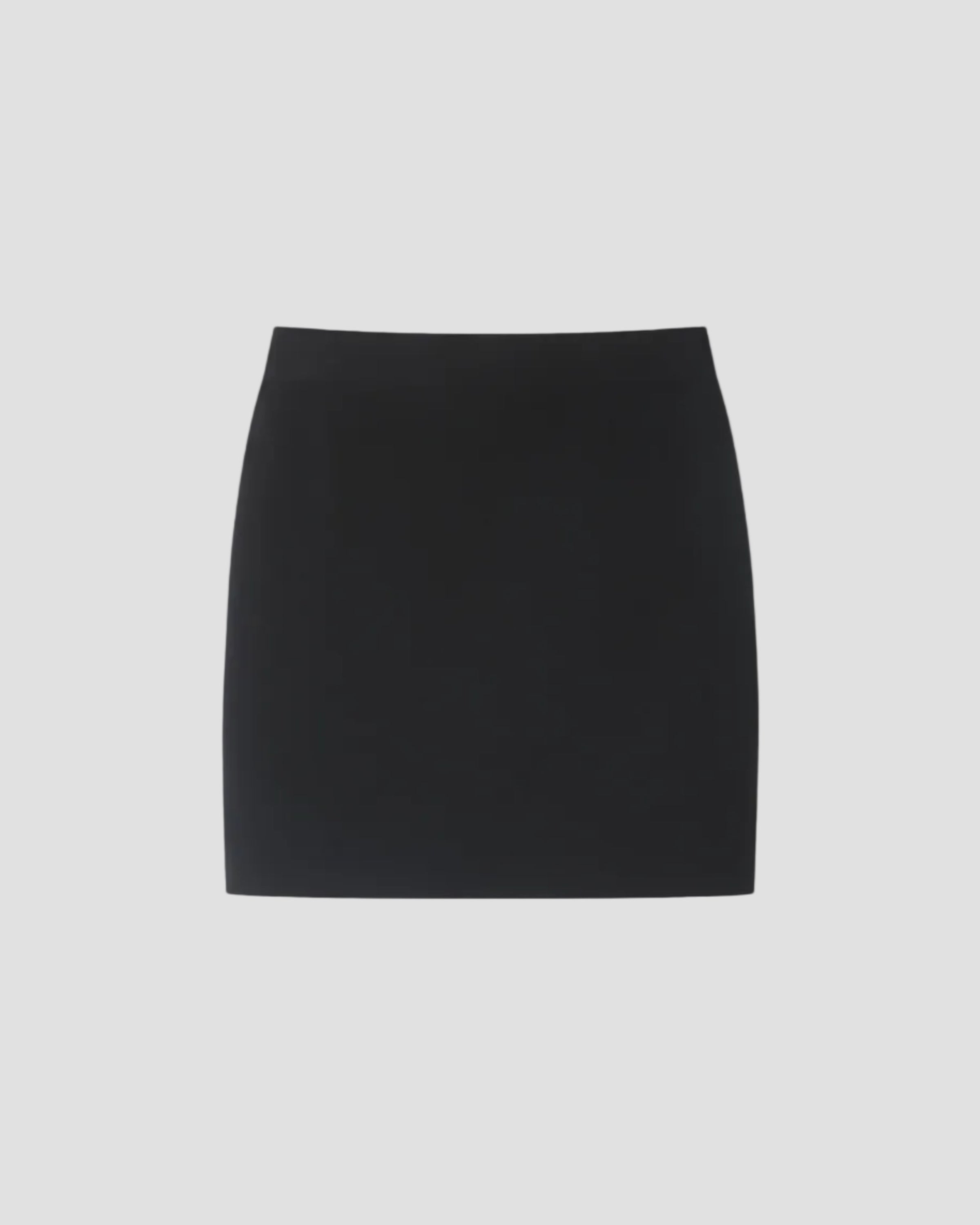 SILK VISCOSE MINI SKIRT