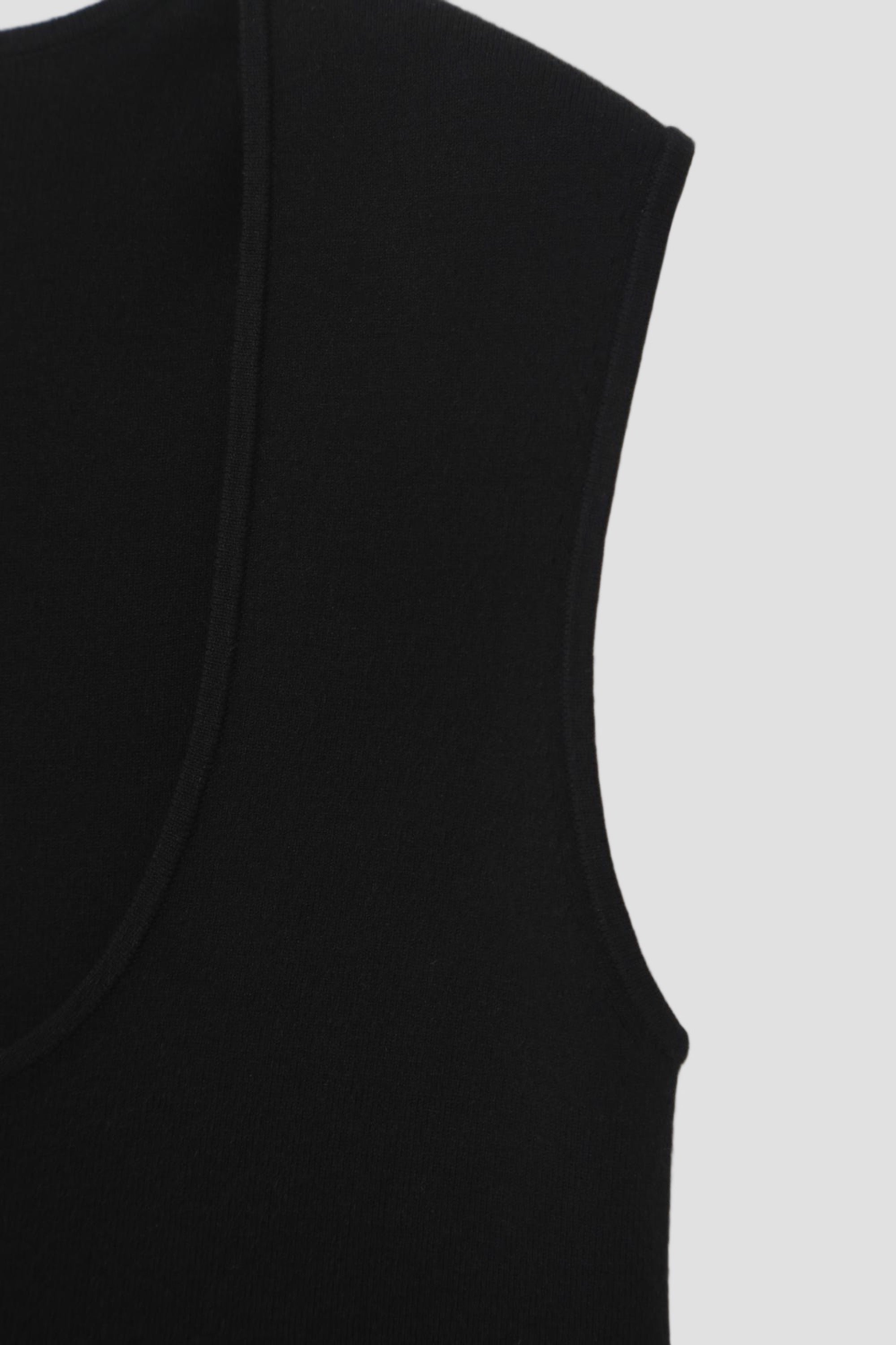 SILK VISCOSE SCOOP TANK
