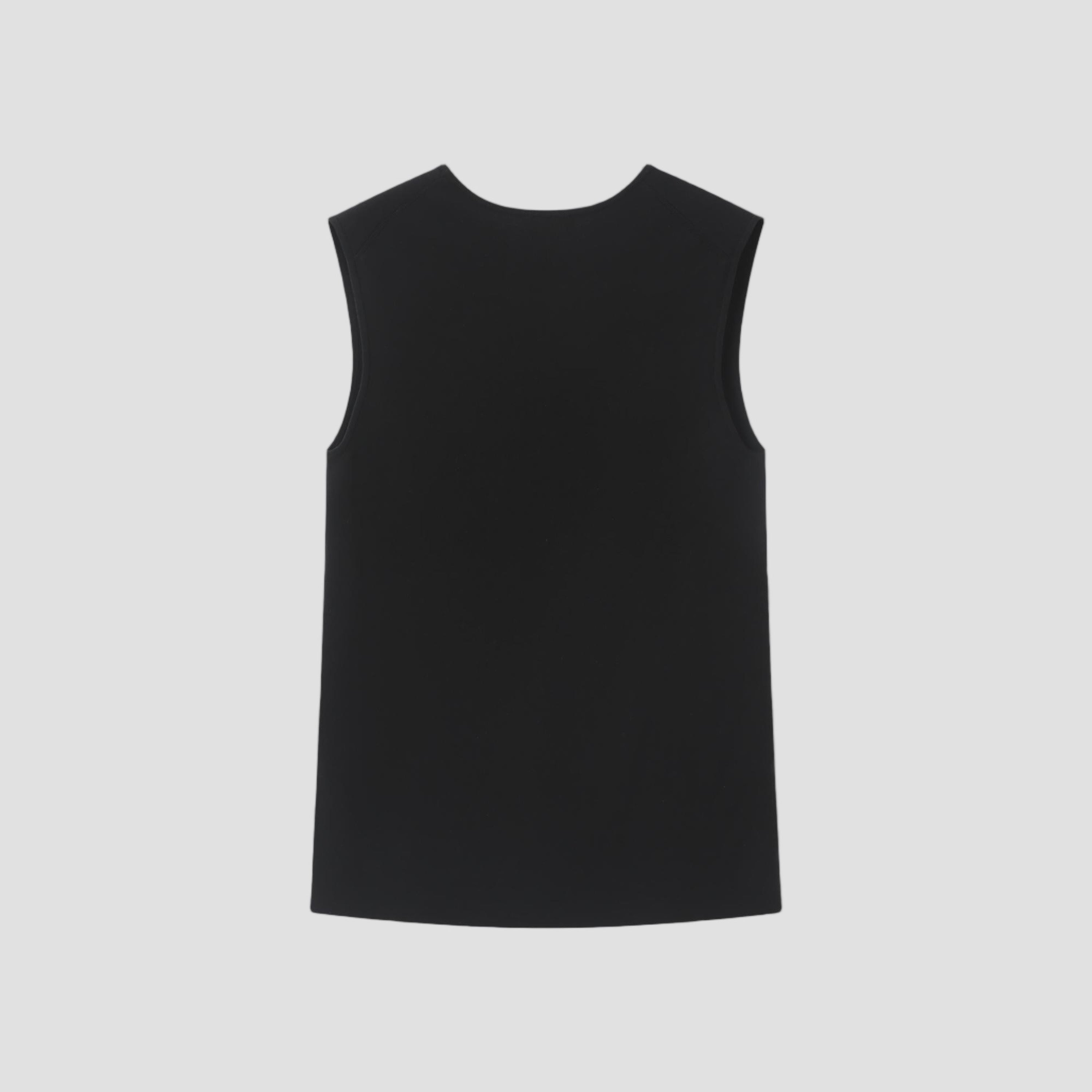 SILK VISCOSE SCOOP TANK