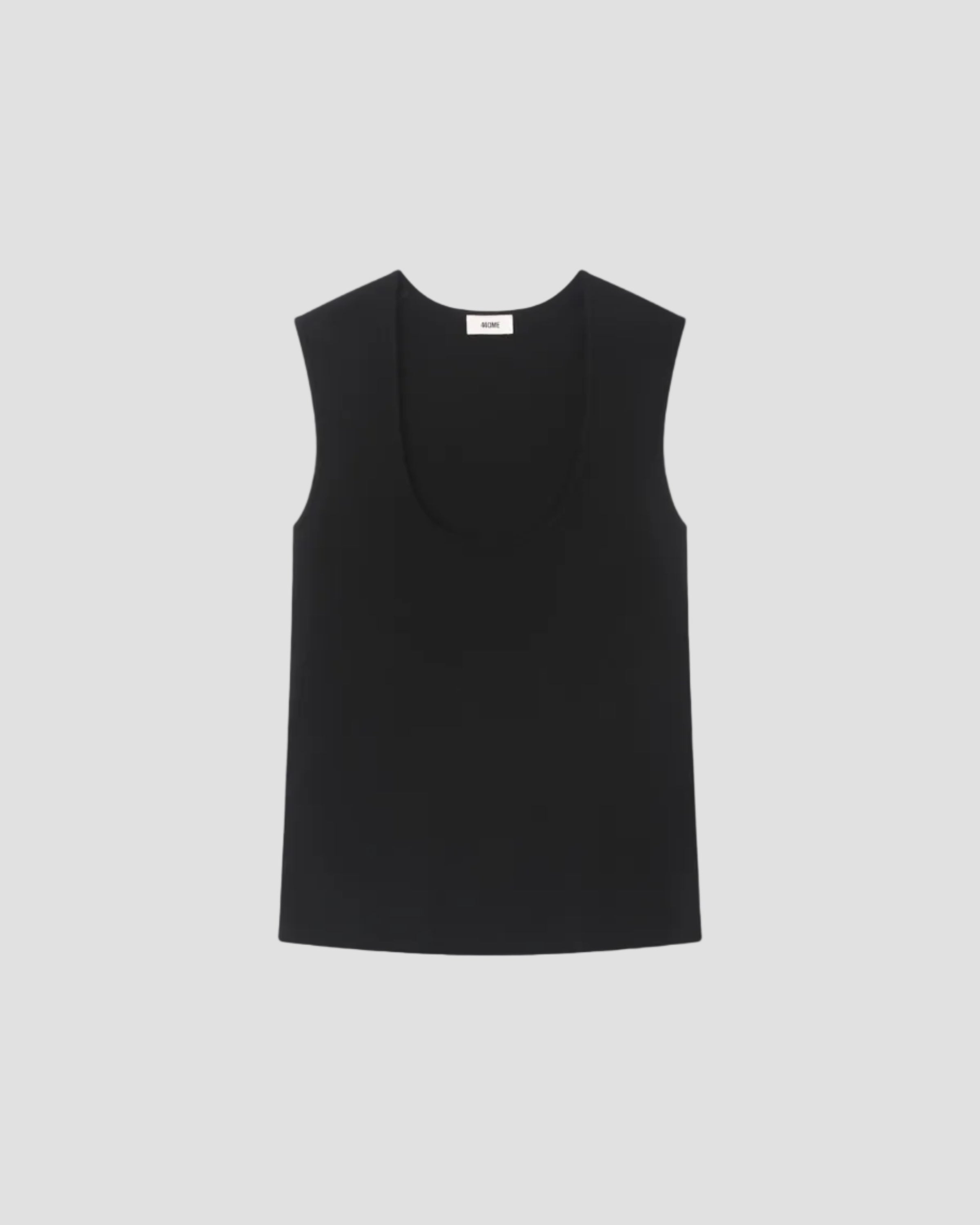 SILK VISCOSE SCOOP TANK
