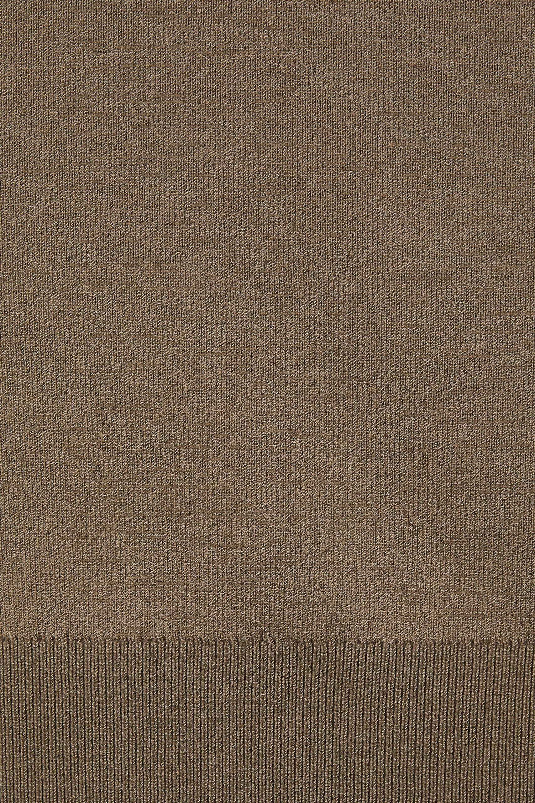 SILK VISCOSE HALF-ZIP POLO