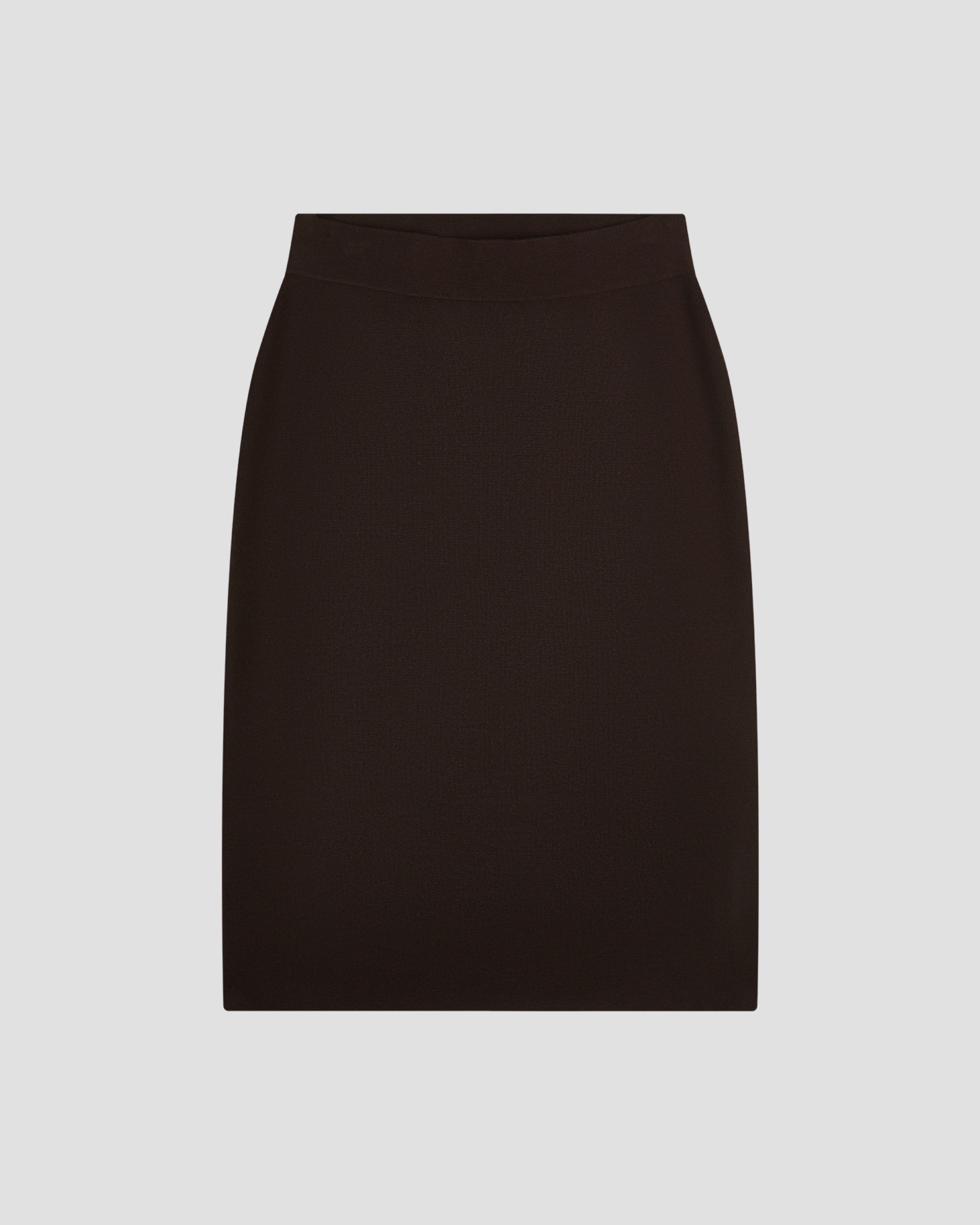 SILK VISCOSE MIDI SKIRT