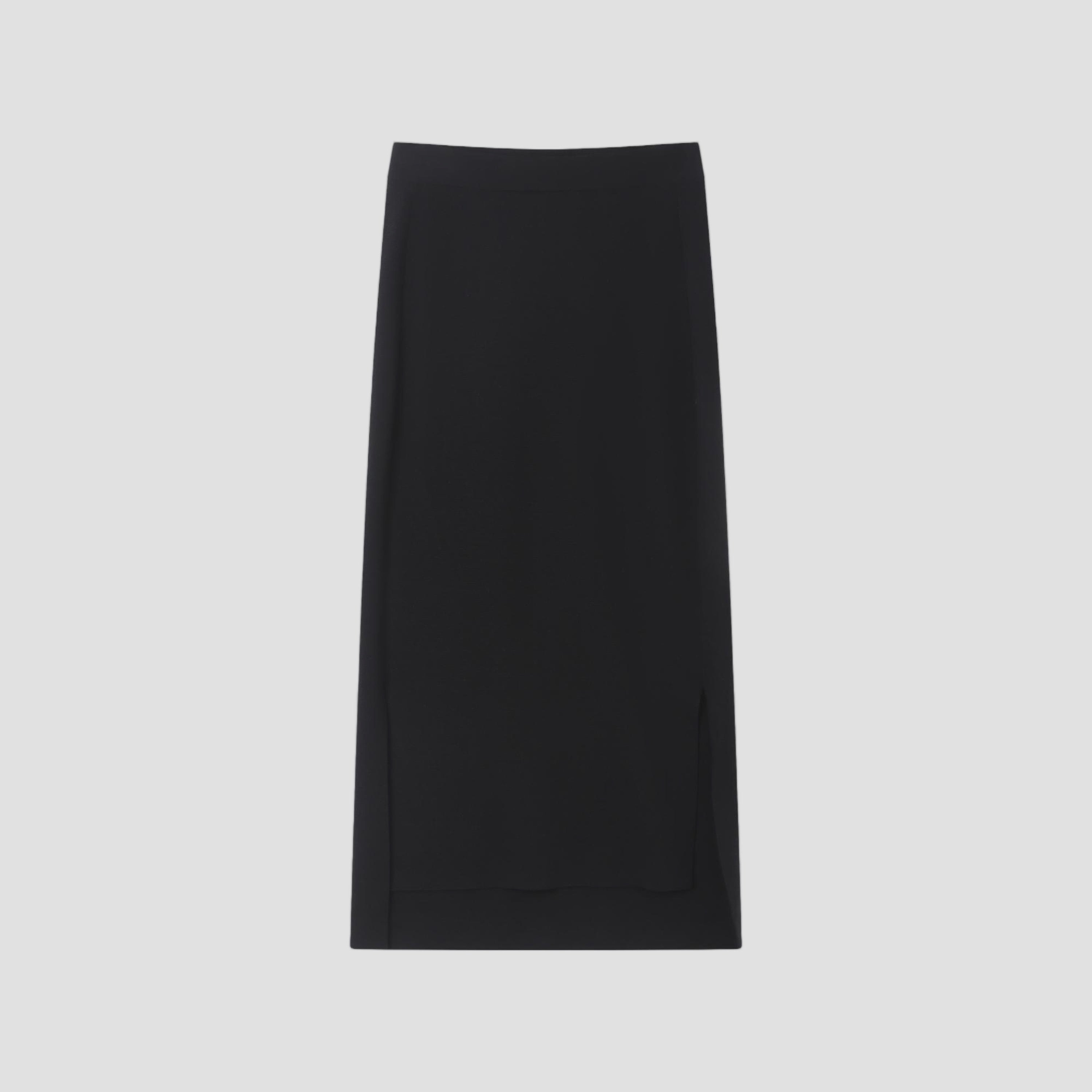 TENCEL SILK HIGH-LOW SKIRT
