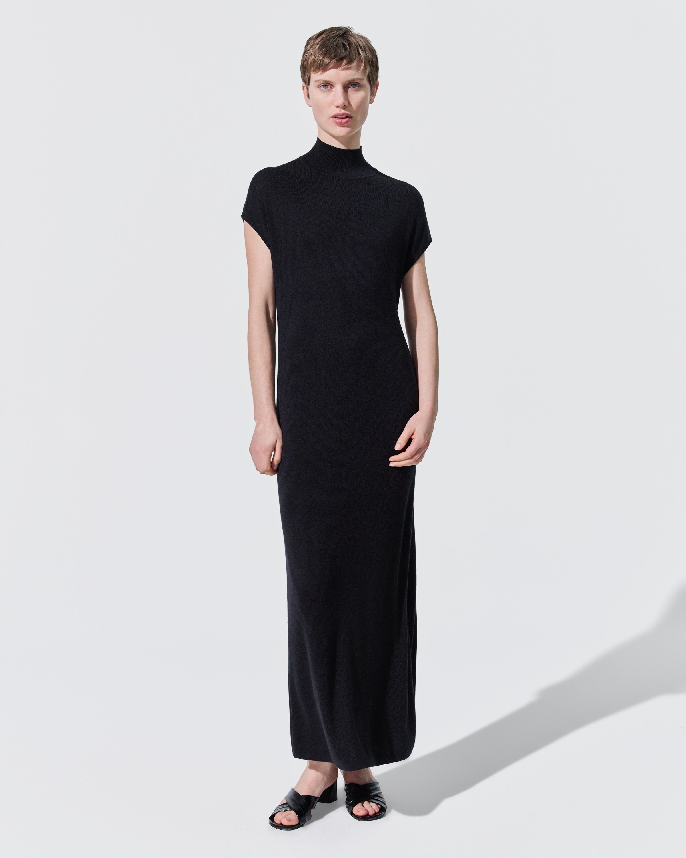 TENCEL SILK RELAXED DRESS