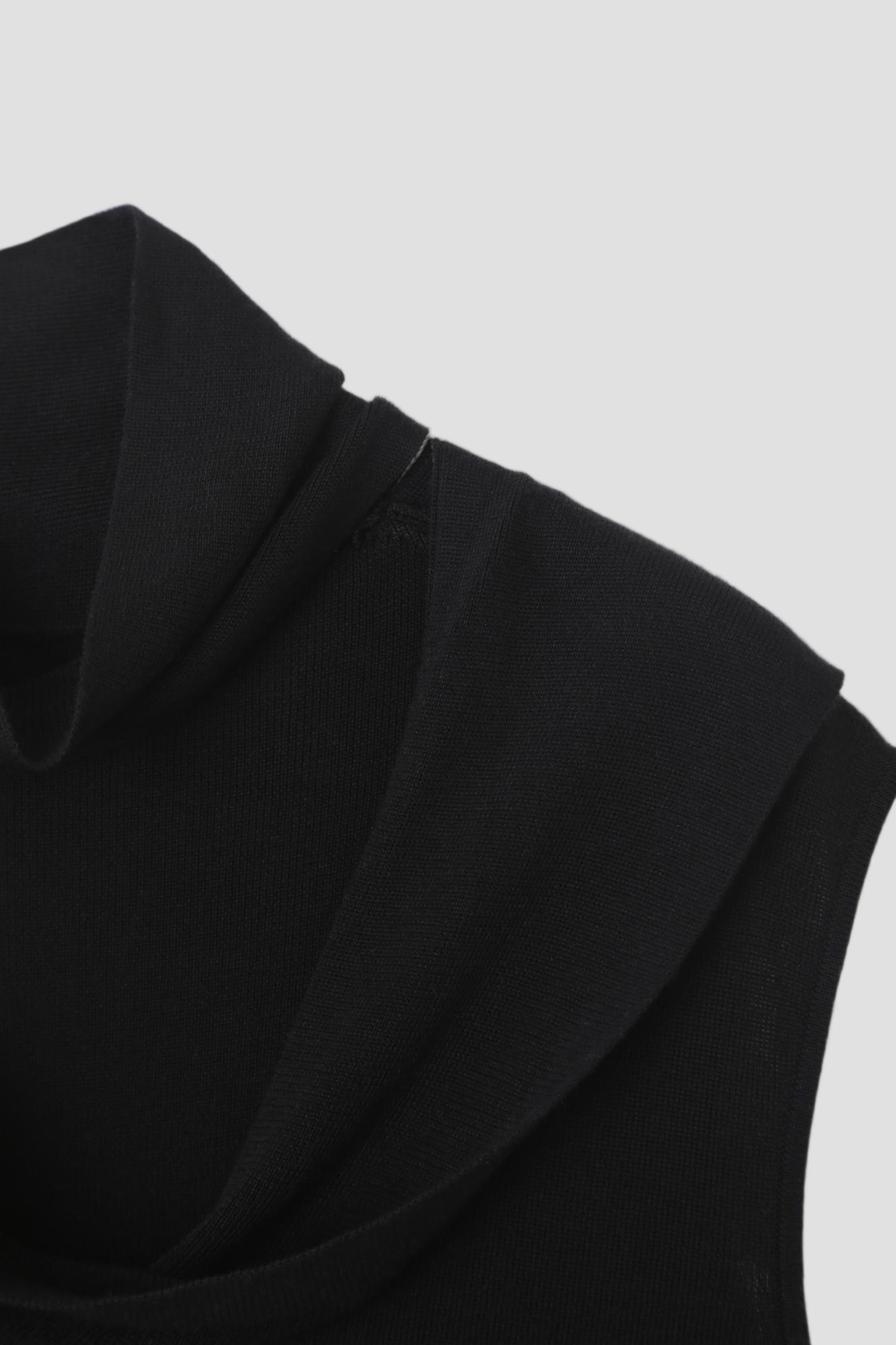 TENCEL SILK SCARF TOP